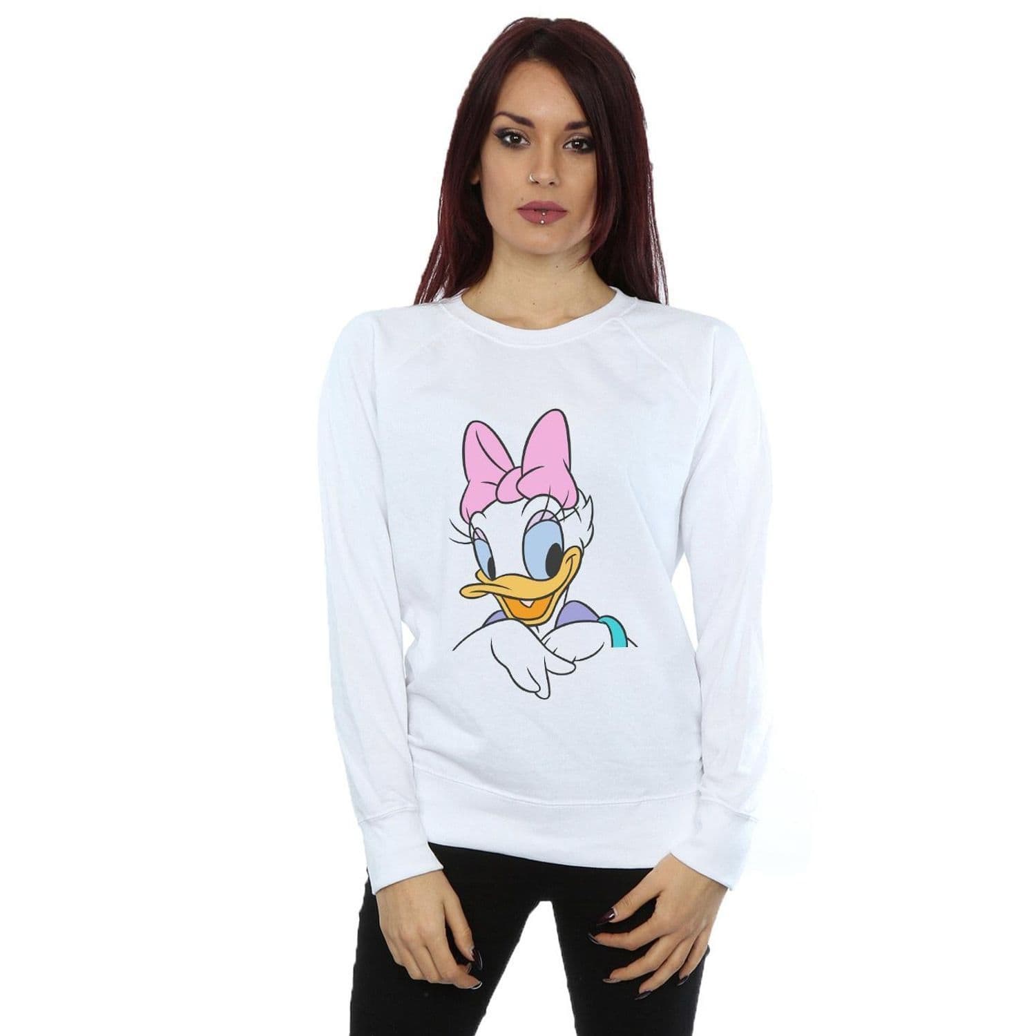 Daisy Duck Big Portrait Sweatshirt