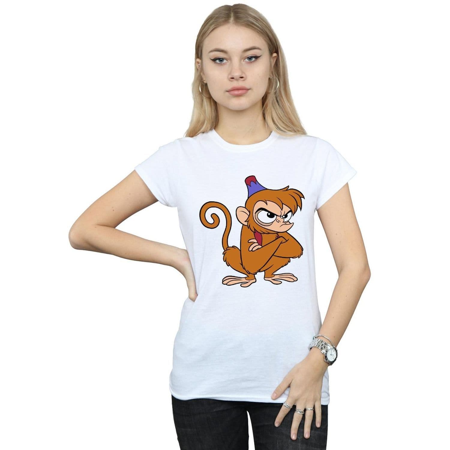 Aladdin Angry Abu Cotton T Shirt