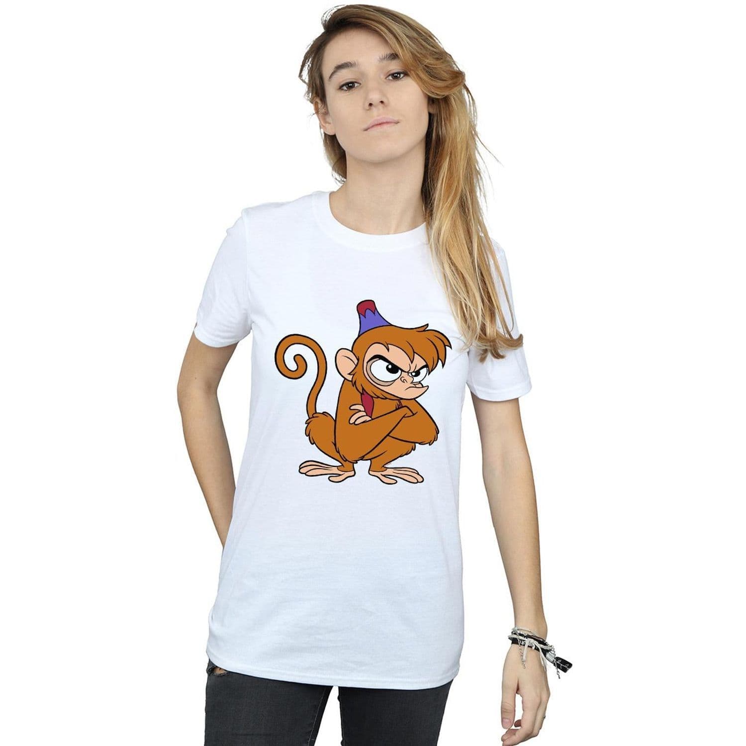 Aladdin Angry Abu Cotton Boyfriend T Shirt
