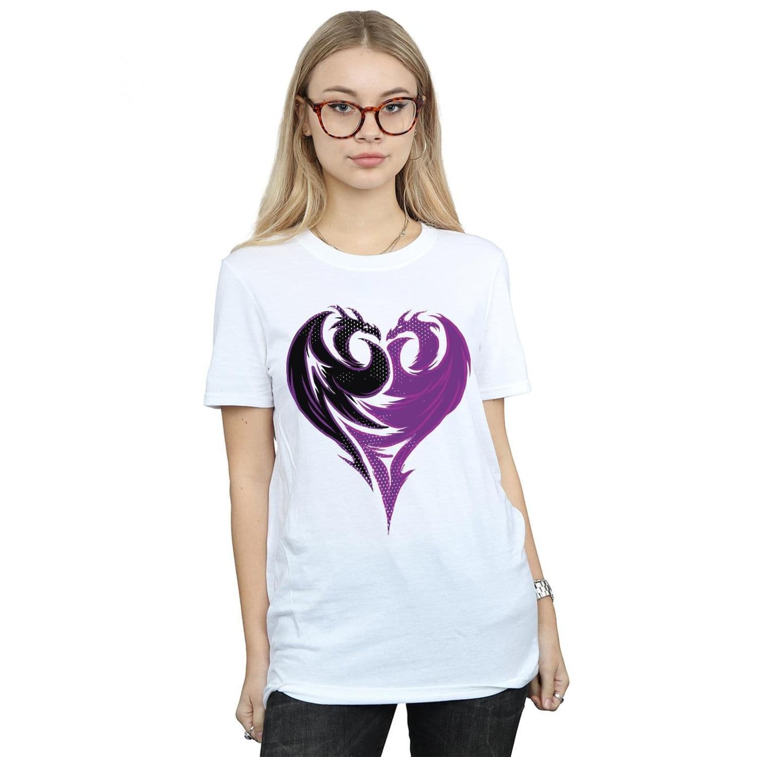 Descendants Dragon Heart Cotton Boyfriend T Shirt