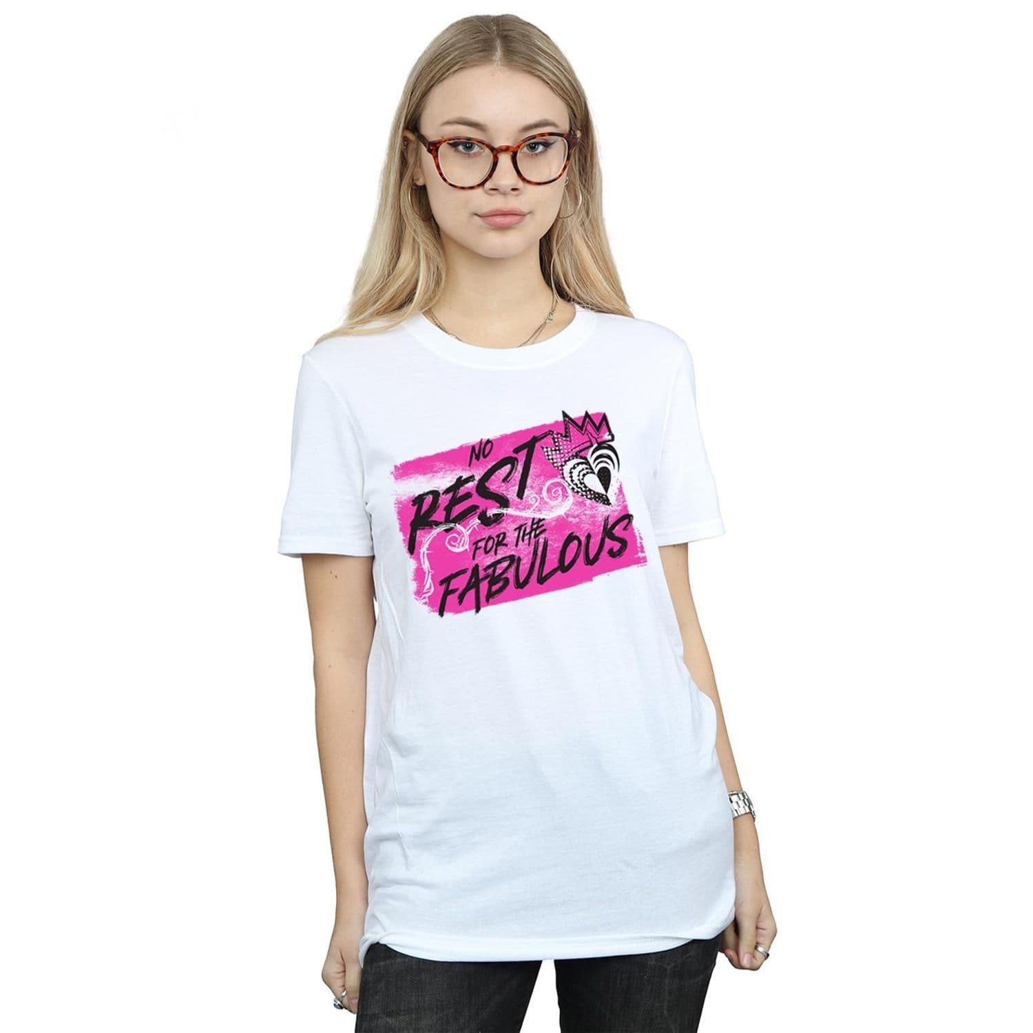 Descendants No Rest Cotton Boyfriend T Shirt