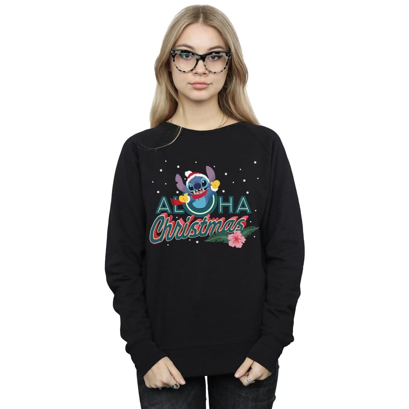 Lilo & Stitch Aloha Christmas Sweatshirt