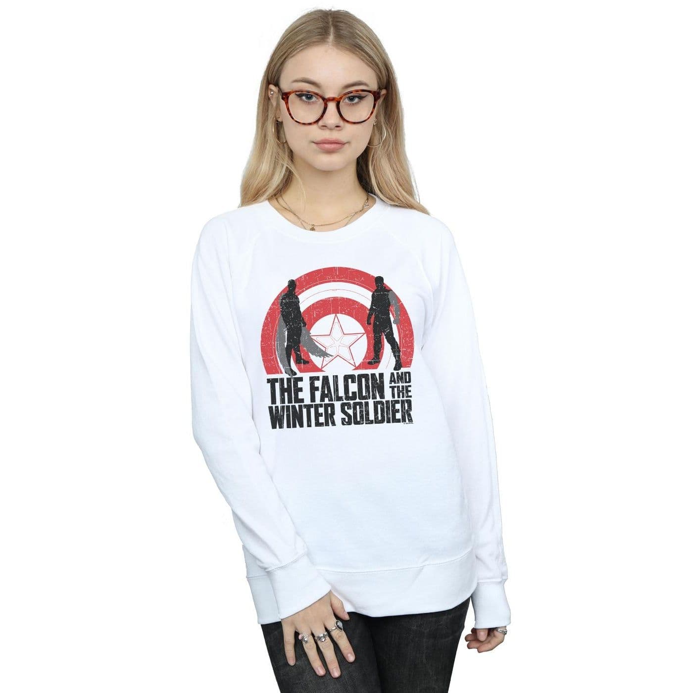 Falcon & Winter Soldier Shield Silhouettes Sweatshirt