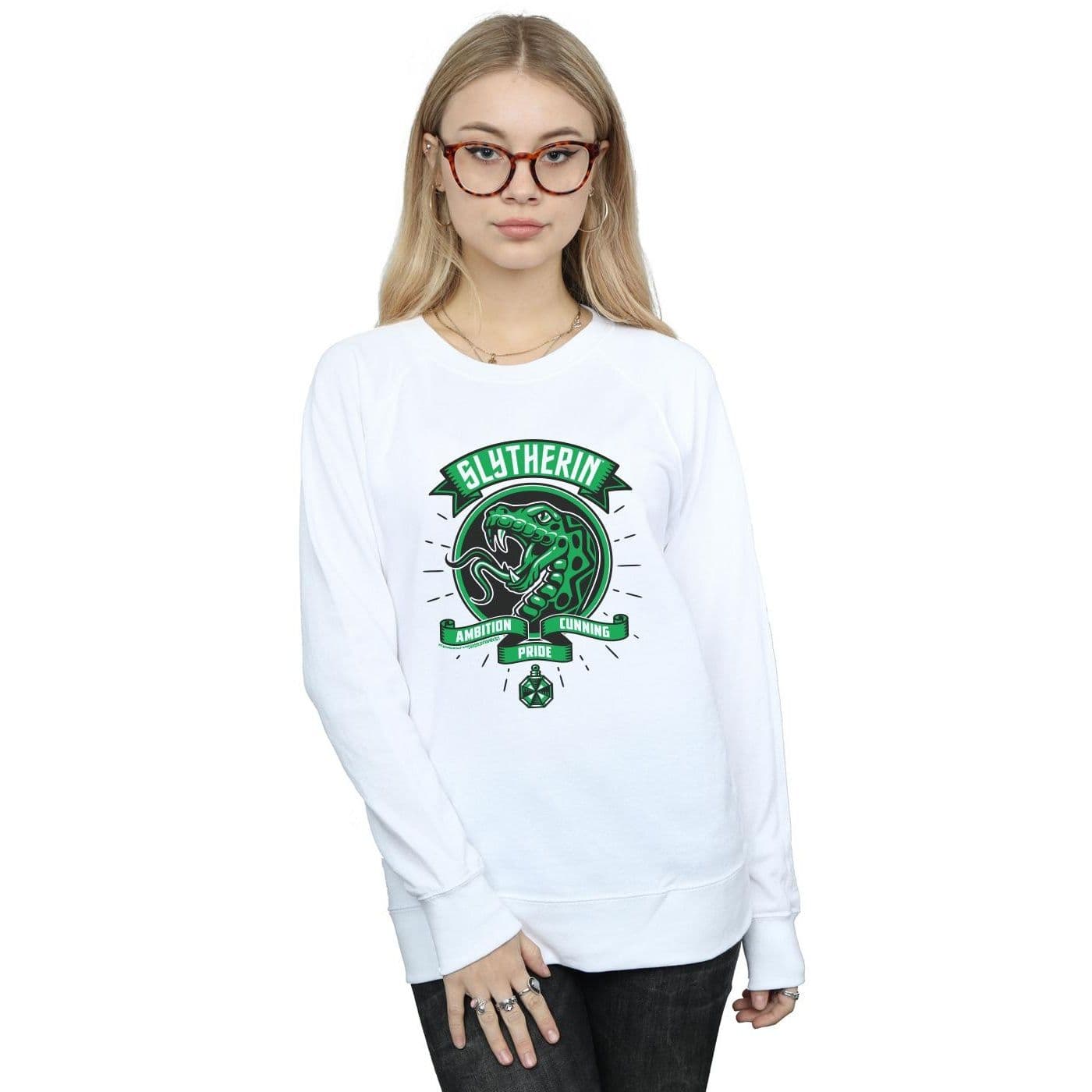 Slytherin Toon Crest Sweatshirt