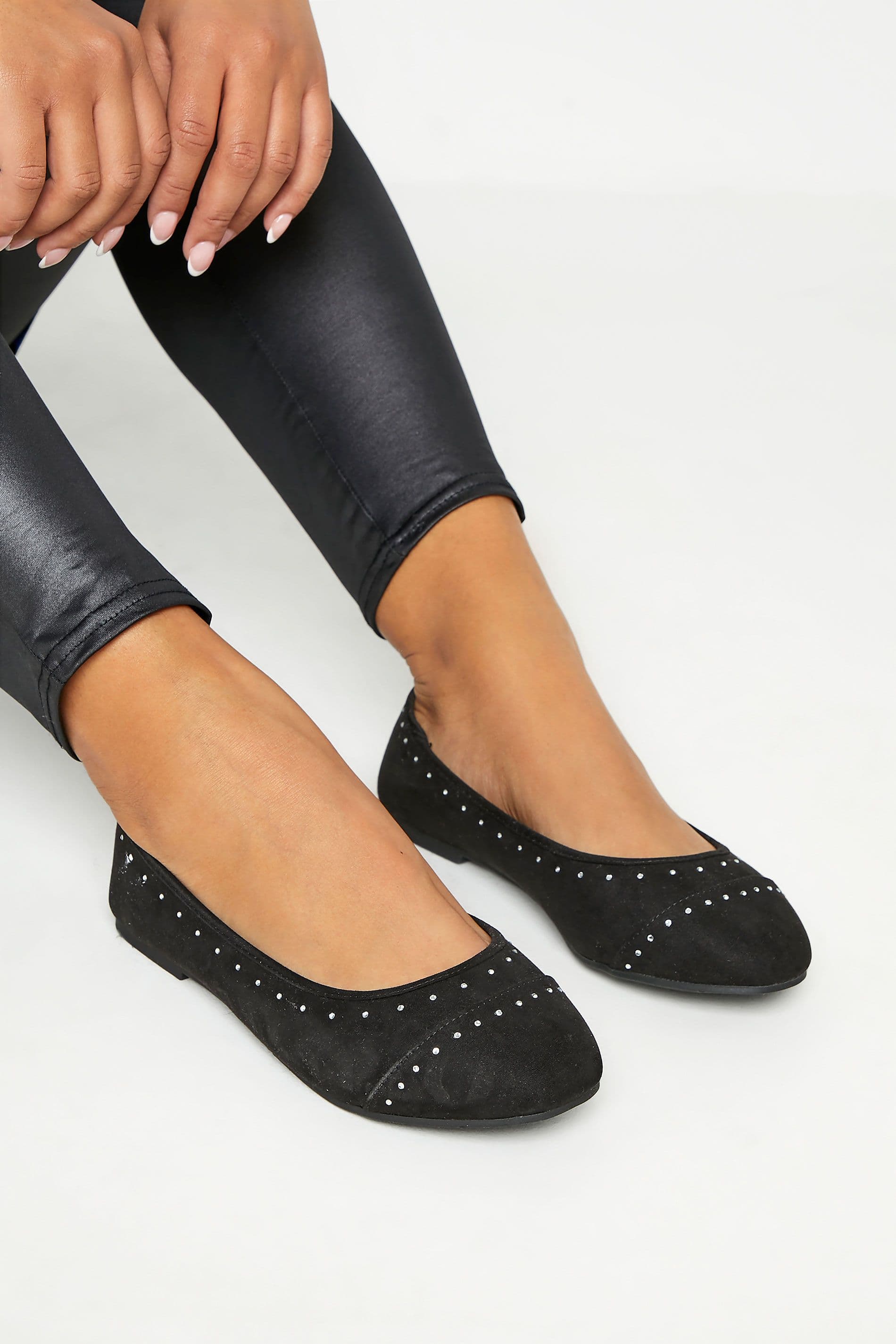 Wide & Extra Wide Fit Ballerina Pumps 5EEE
