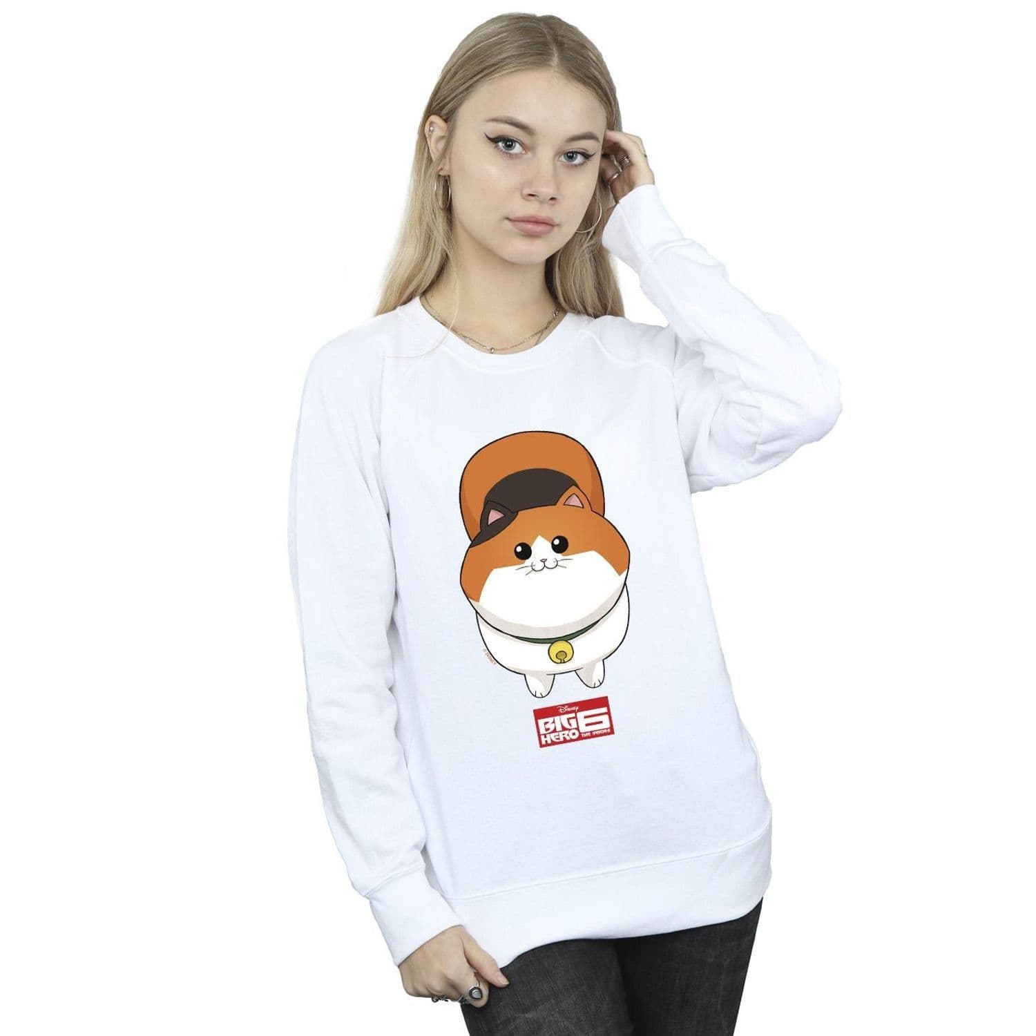 Big Hero 6 Baymax Kitten Face Sweatshirt
