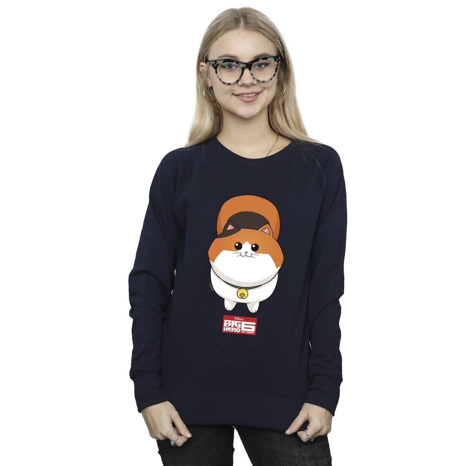 Big Hero 6 Baymax Kitten Face Sweatshirt