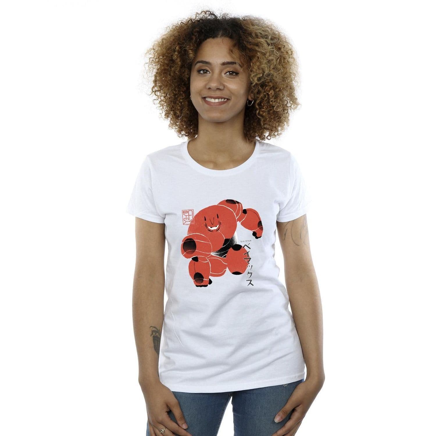 Big Hero 6 Baymax Suite Pose Cotton T Shirt