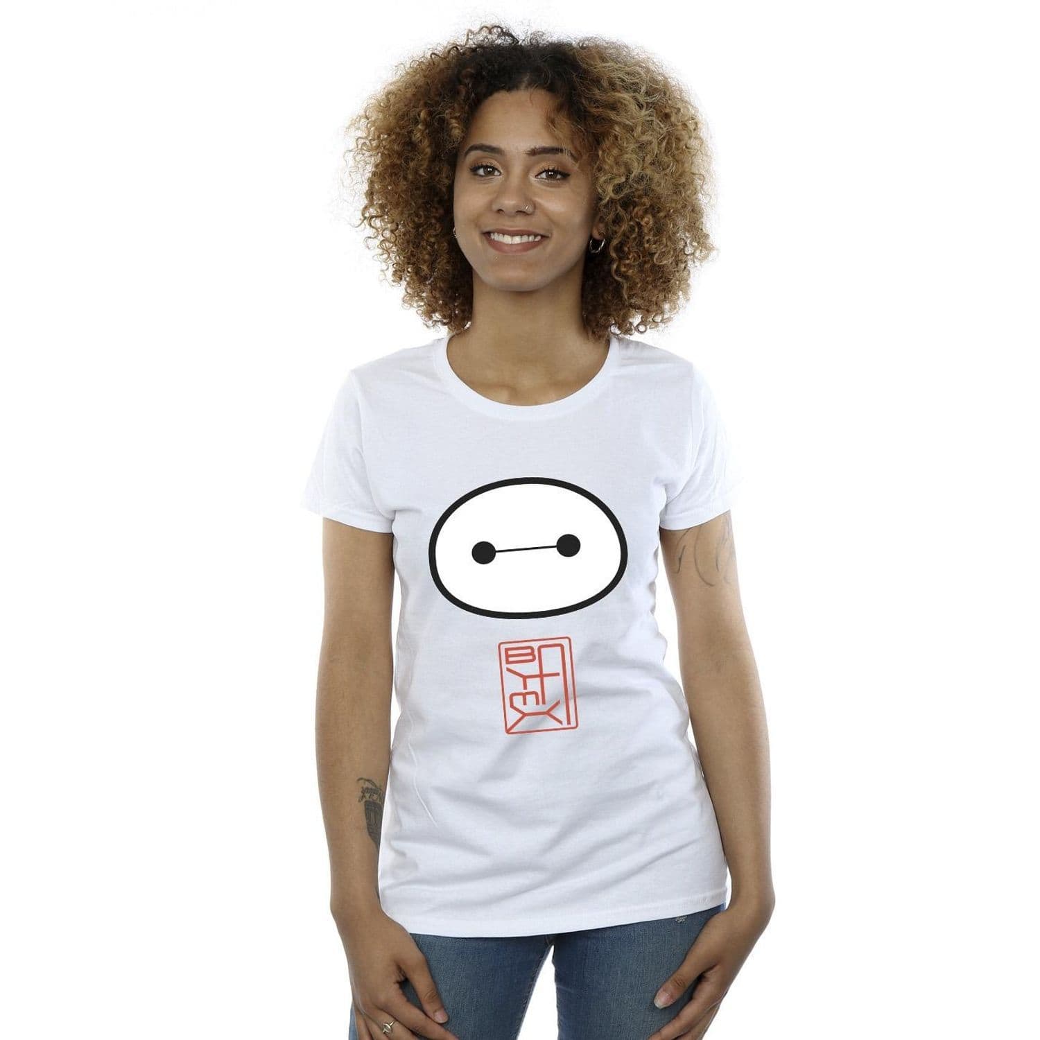 Big Hero 6 Baymax Icon Cotton T Shirt