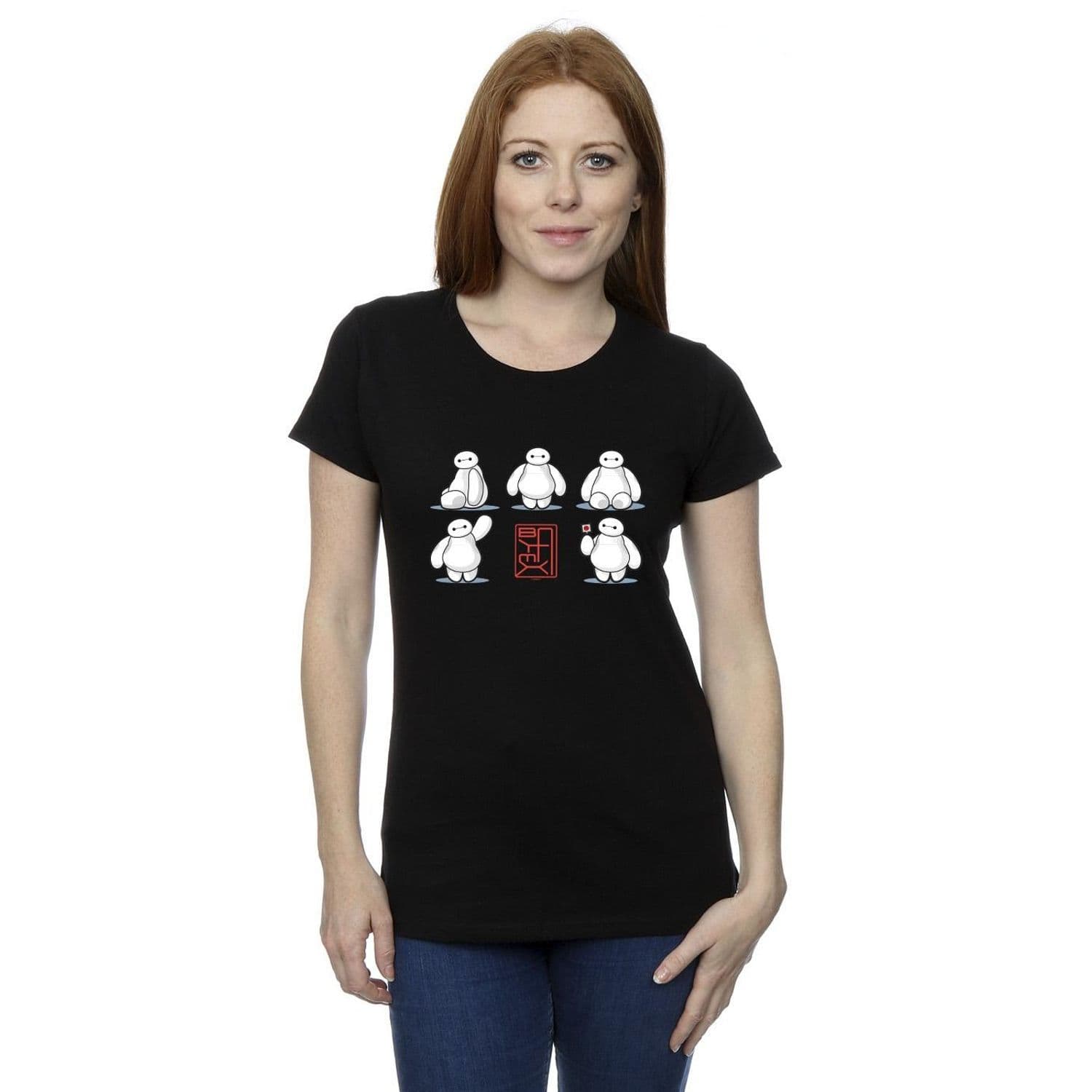Big Hero 6 Baymax Many Poses Cotton T Shirt