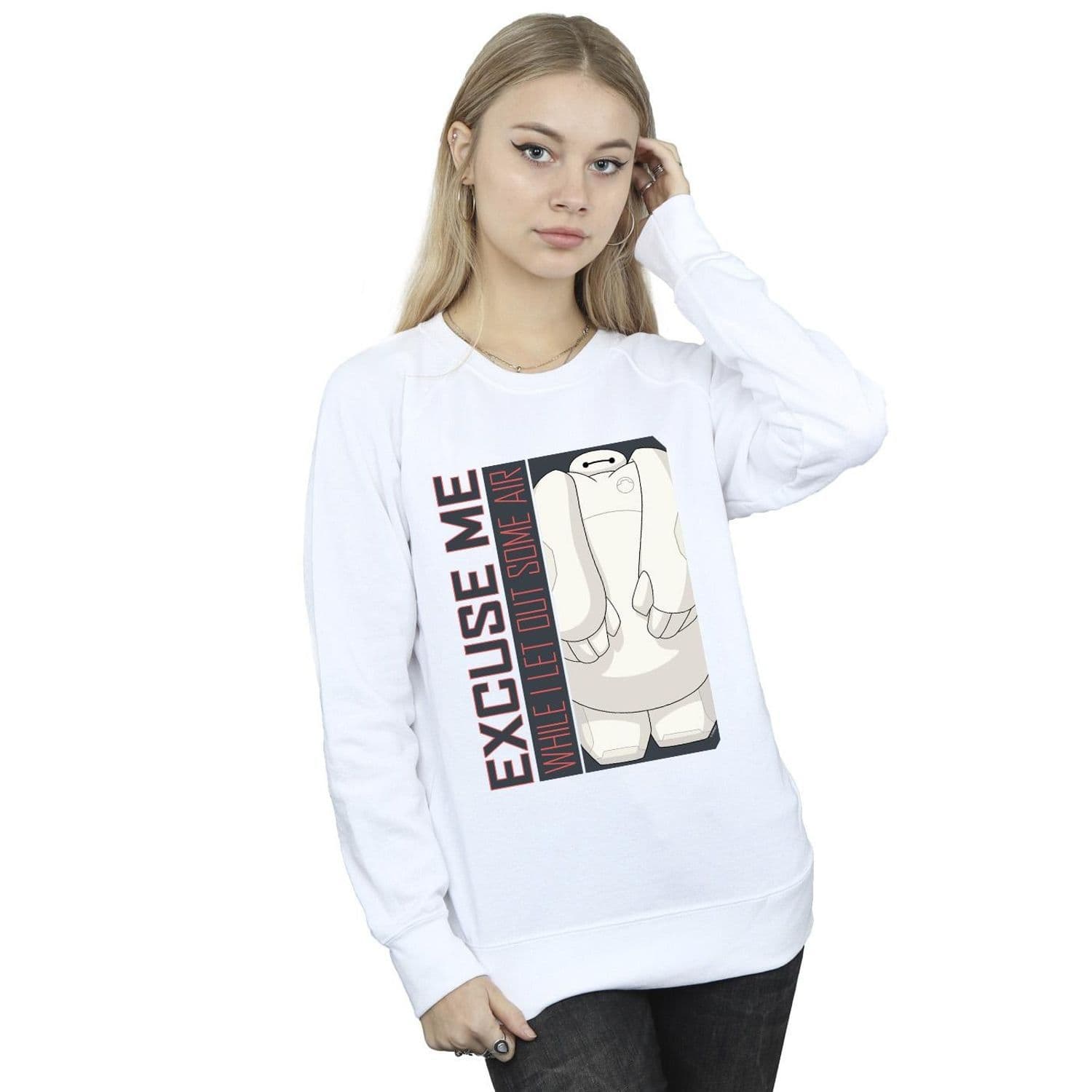 Big Hero 6 Baymax Excuse Me Some Air Sweatshirt