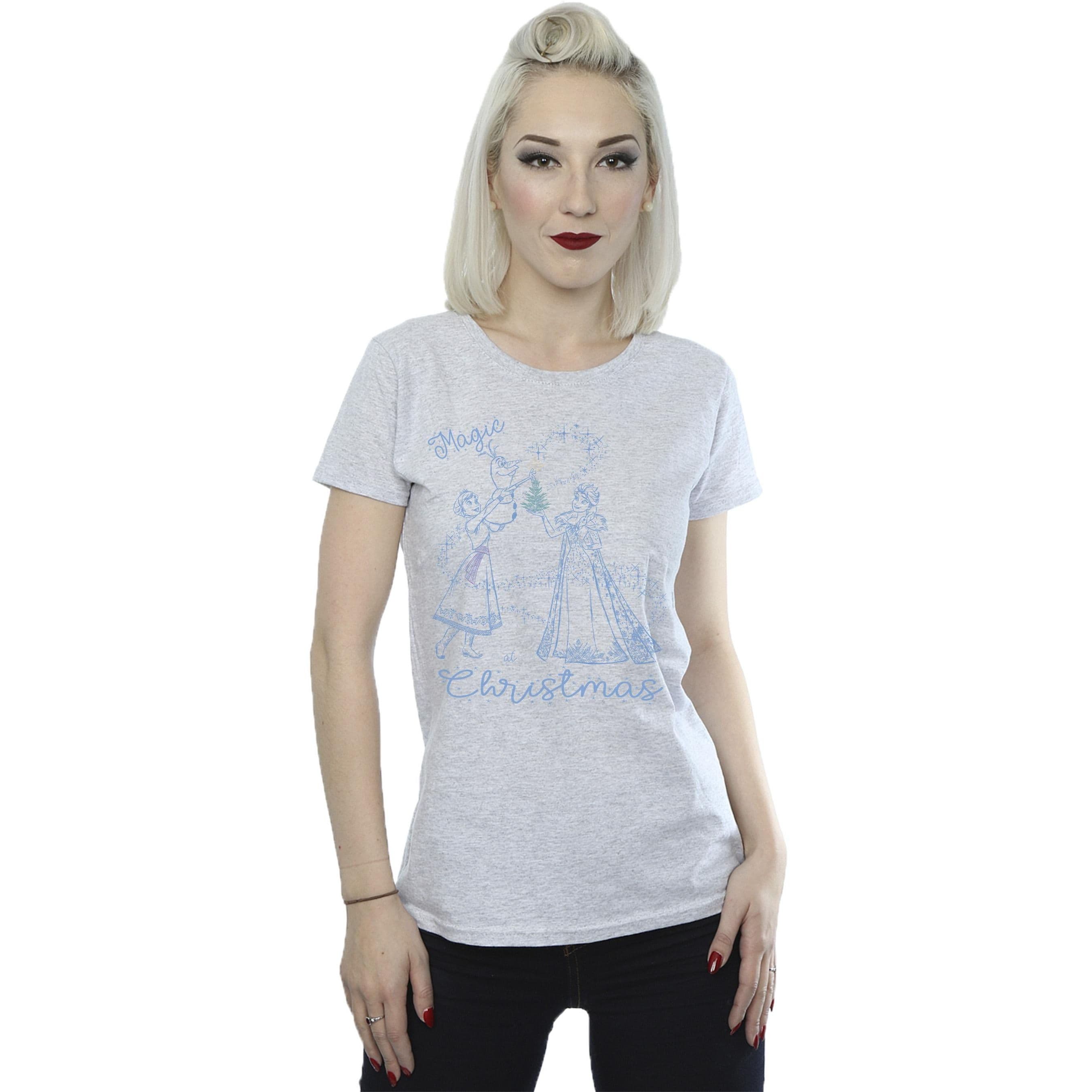 Frozen Magic Christmas Cotton T Shirt