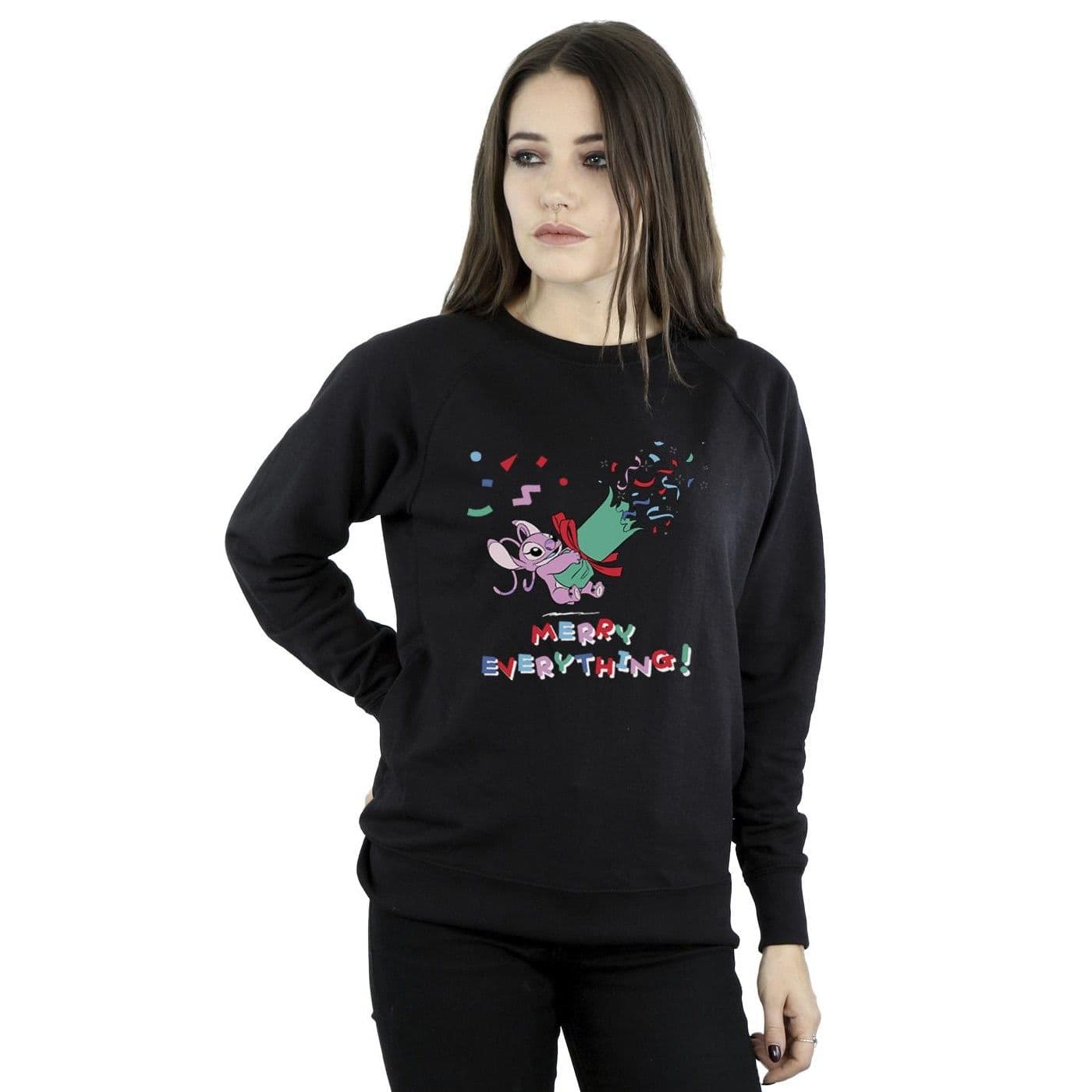 Lilo & Stitch Angel Merry Everything Sweatshirt