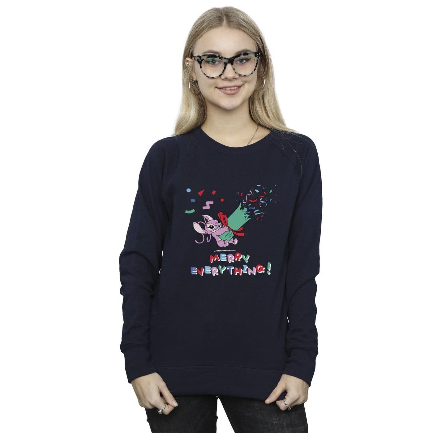 Lilo & Stitch Angel Merry Everything Sweatshirt