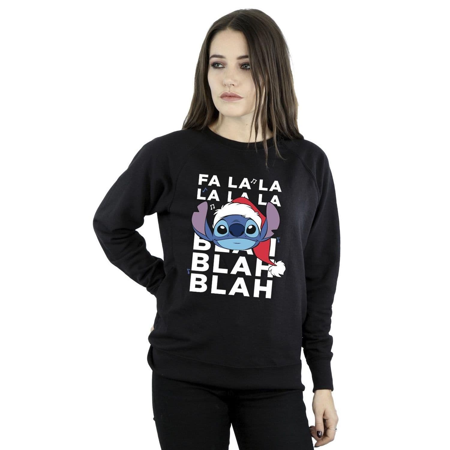 Lilo & Stitch Christmas Blah Blah Blah Sweatshirt