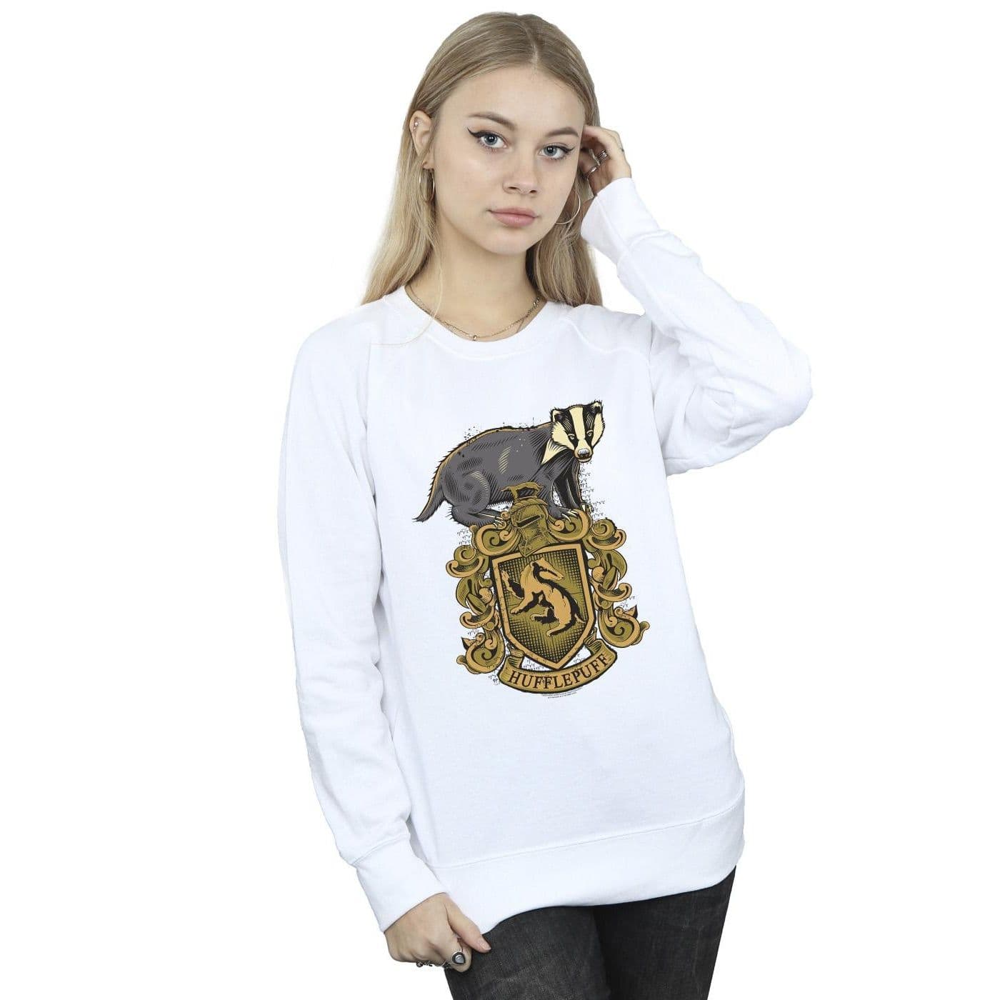 Hufflepuff Sketch Crest Sweatshirt