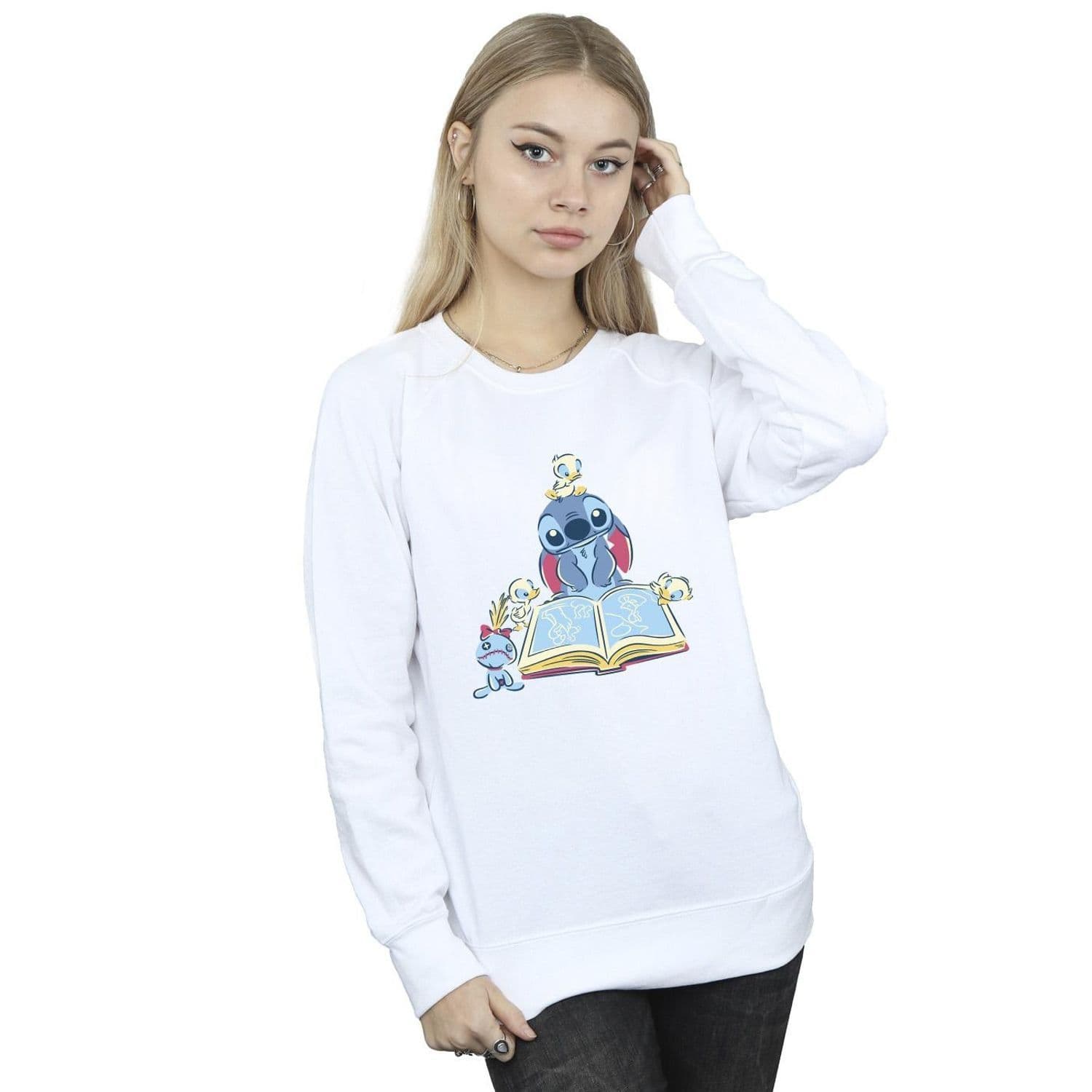 Lilo & Stitch Reading Book Sweatshirt