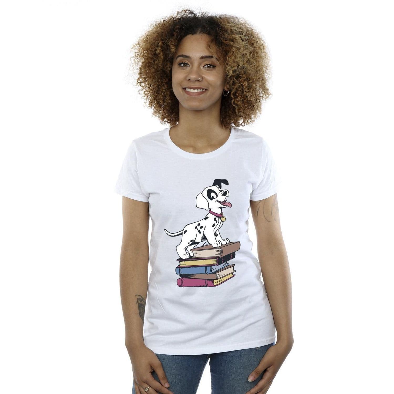 101 Dalmatians Books Cotton T Shirt