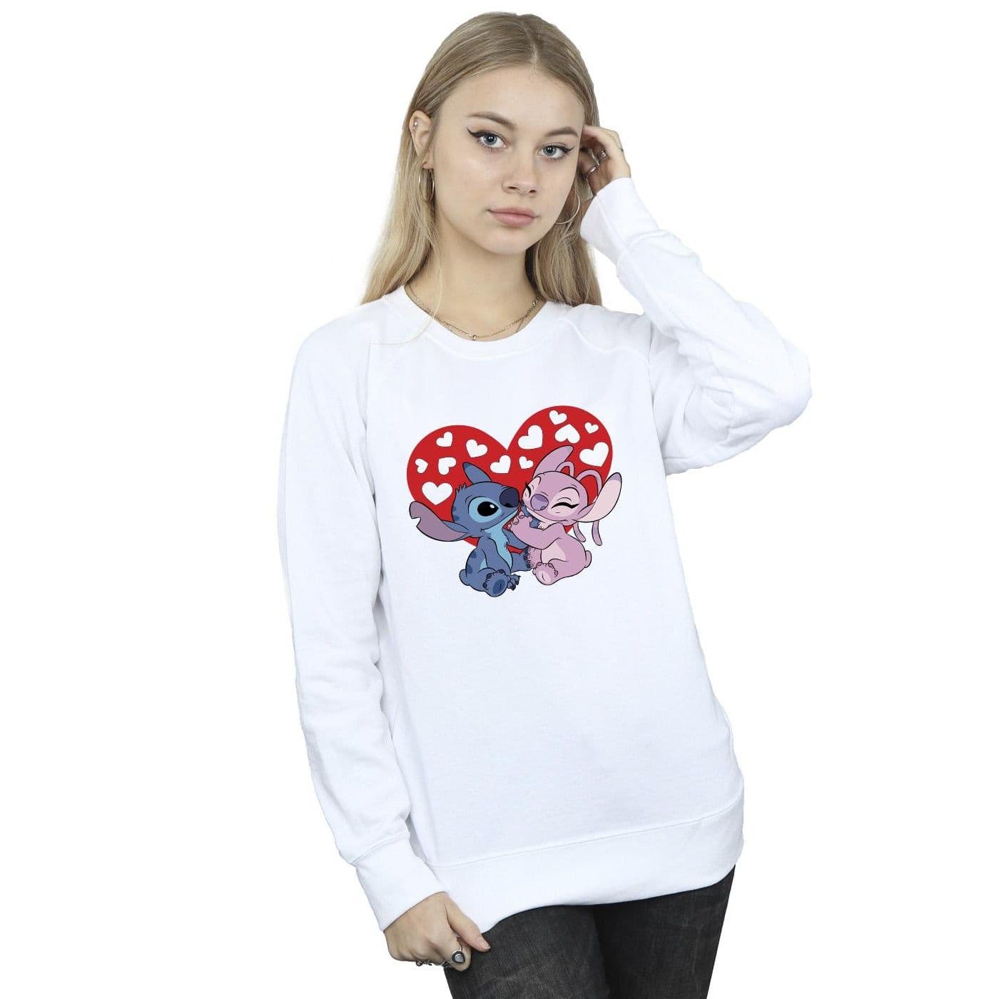 Lilo & Stitch Hearts Sweatshirt