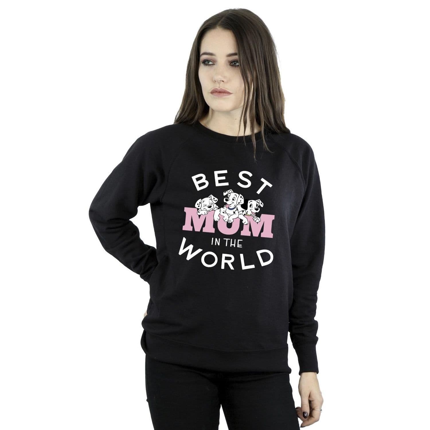 101 Dalmatians Best Mum World Sweatshirt