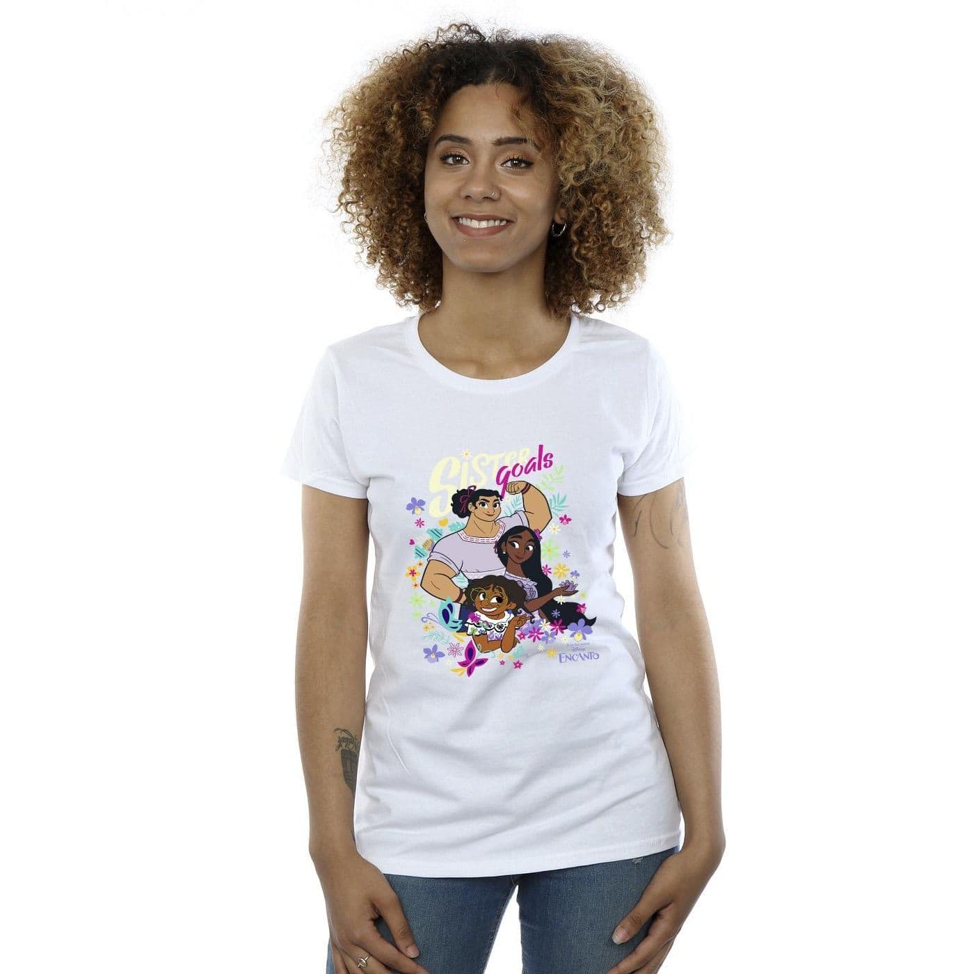 Encanto Sister Goals Cotton T Shirt