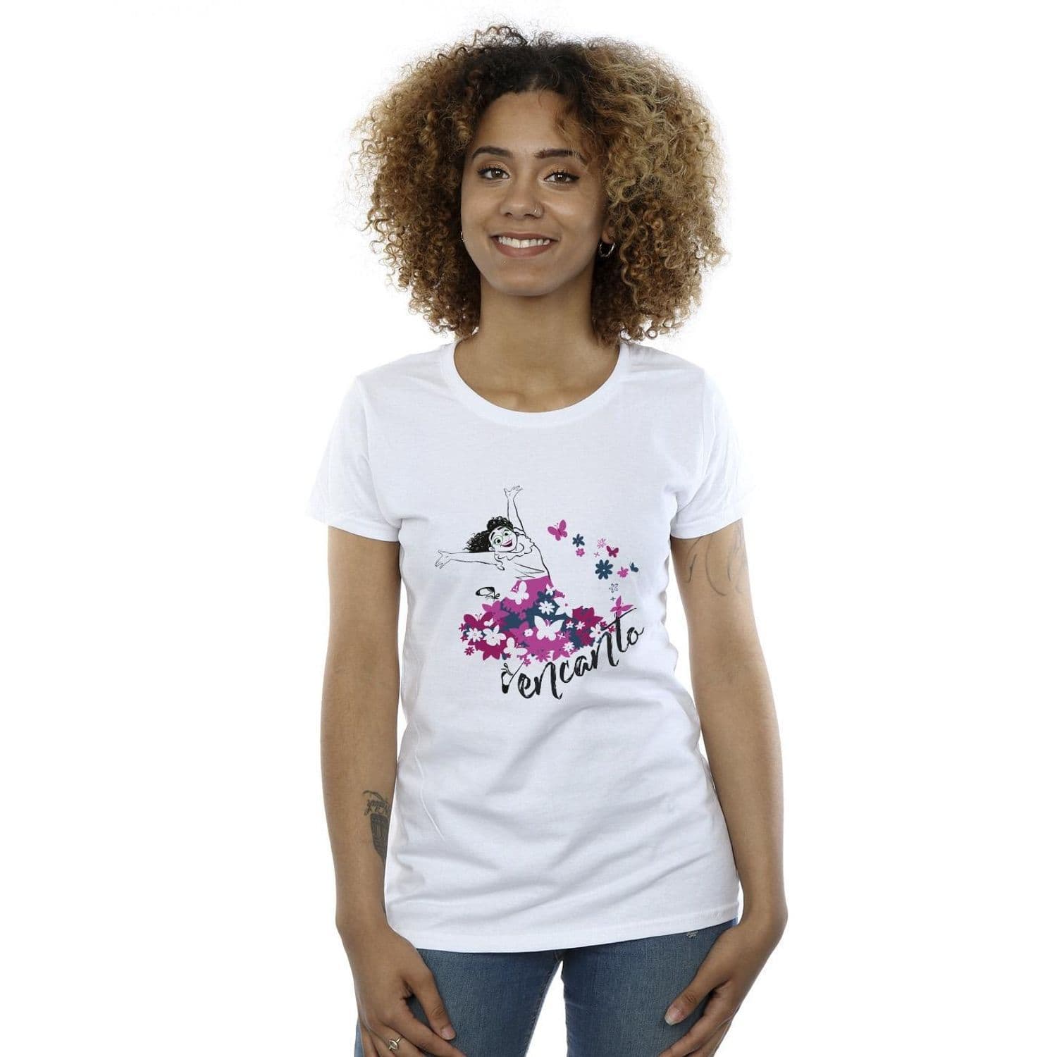 Encanto Mirabel Flower Cotton T Shirt
