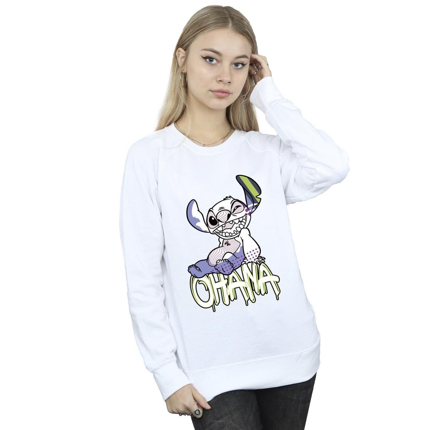 Lilo & Stitch Ohana Graffiti Sweatshirt