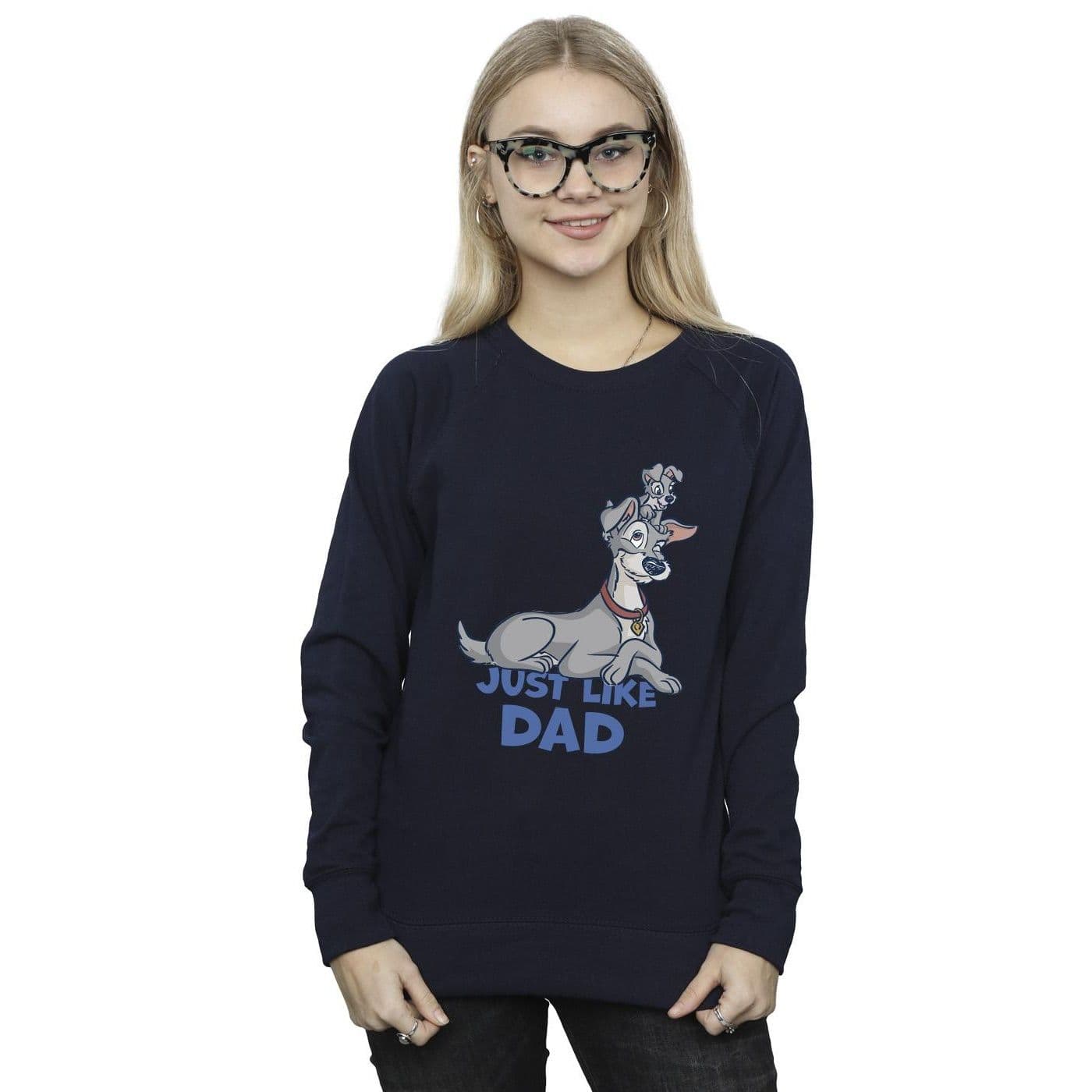 & Tramp Just Like Dad Sweatshirt
