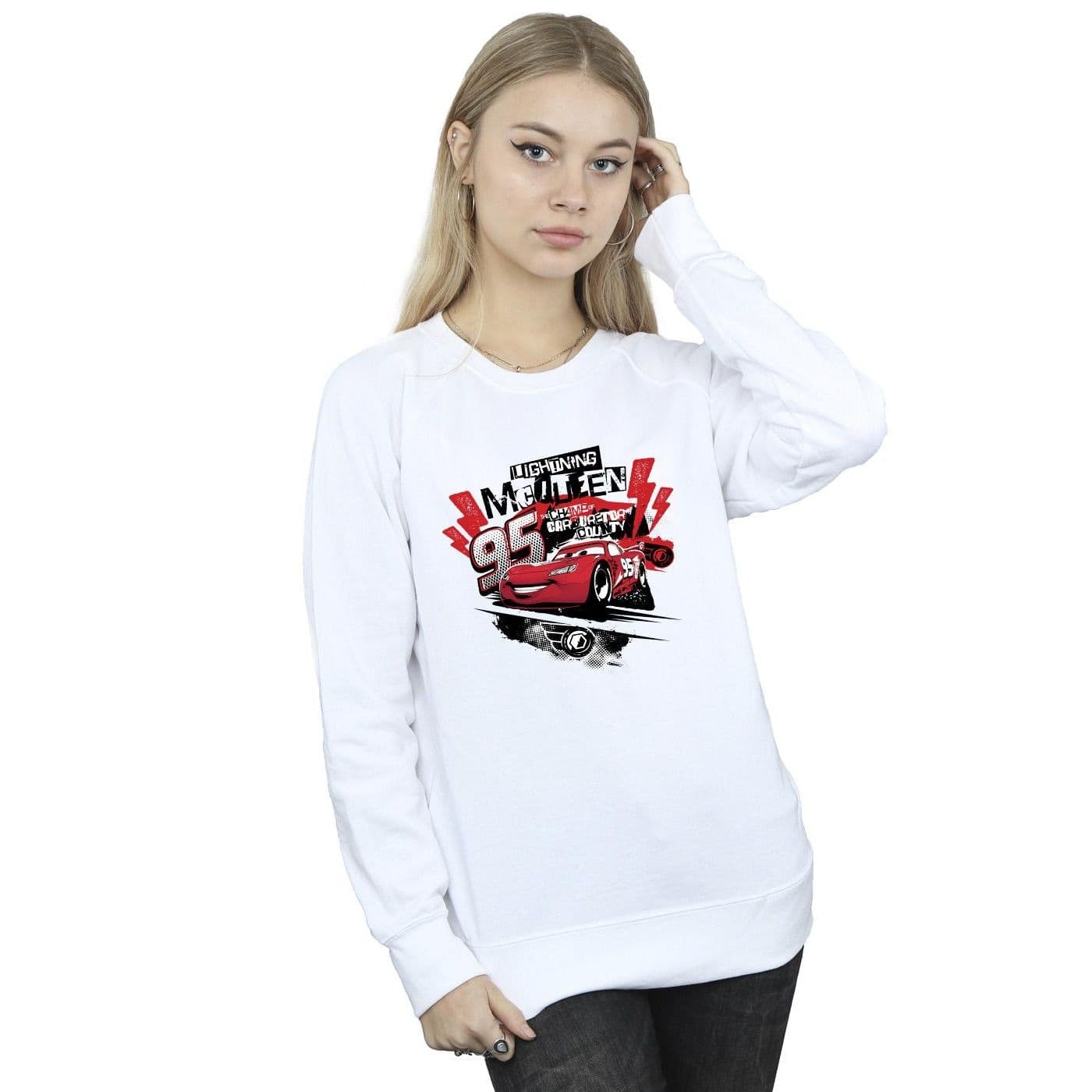 Cars Lightning McQueen Collage Sweatshirt
