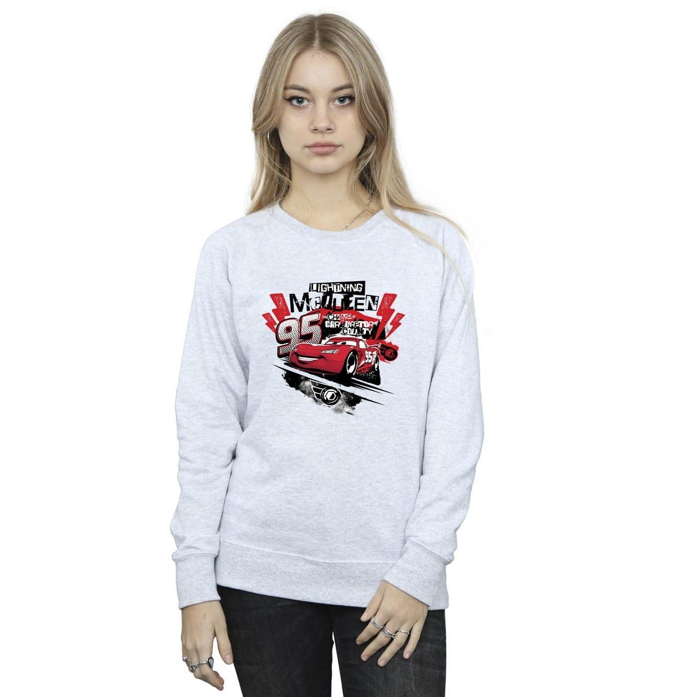 Cars Lightning McQueen Collage Sweatshirt