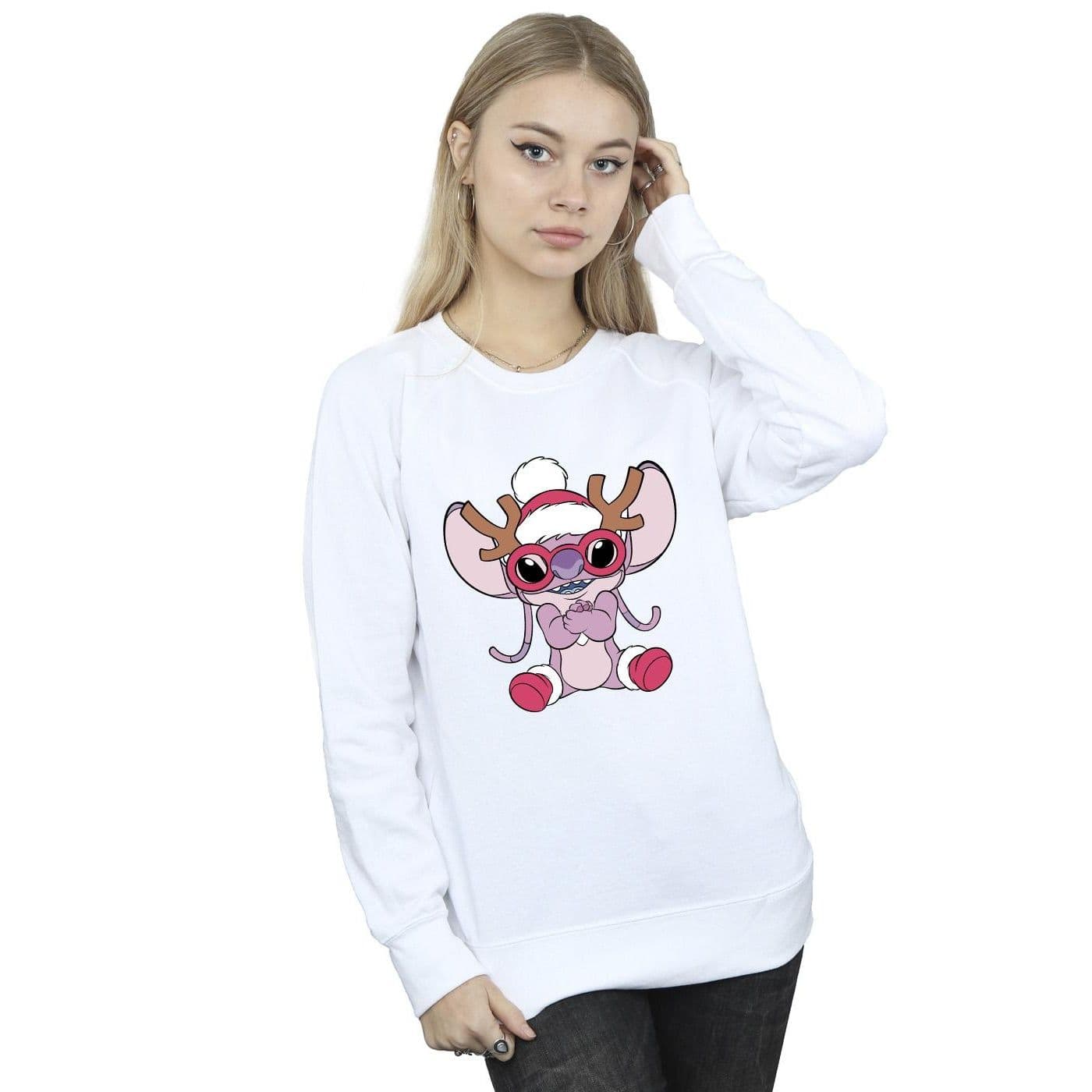Lilo & Stitch Angel Reindeer Sweatshirt