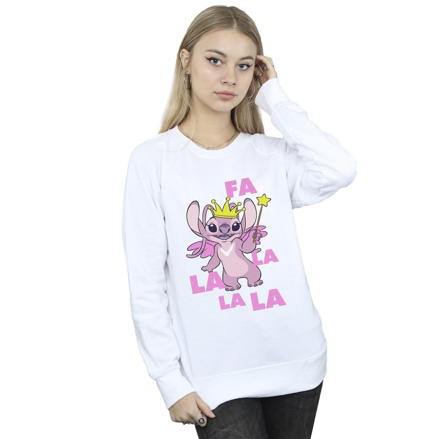 Lilo & Stitch Angel Fa La La Sweatshirt