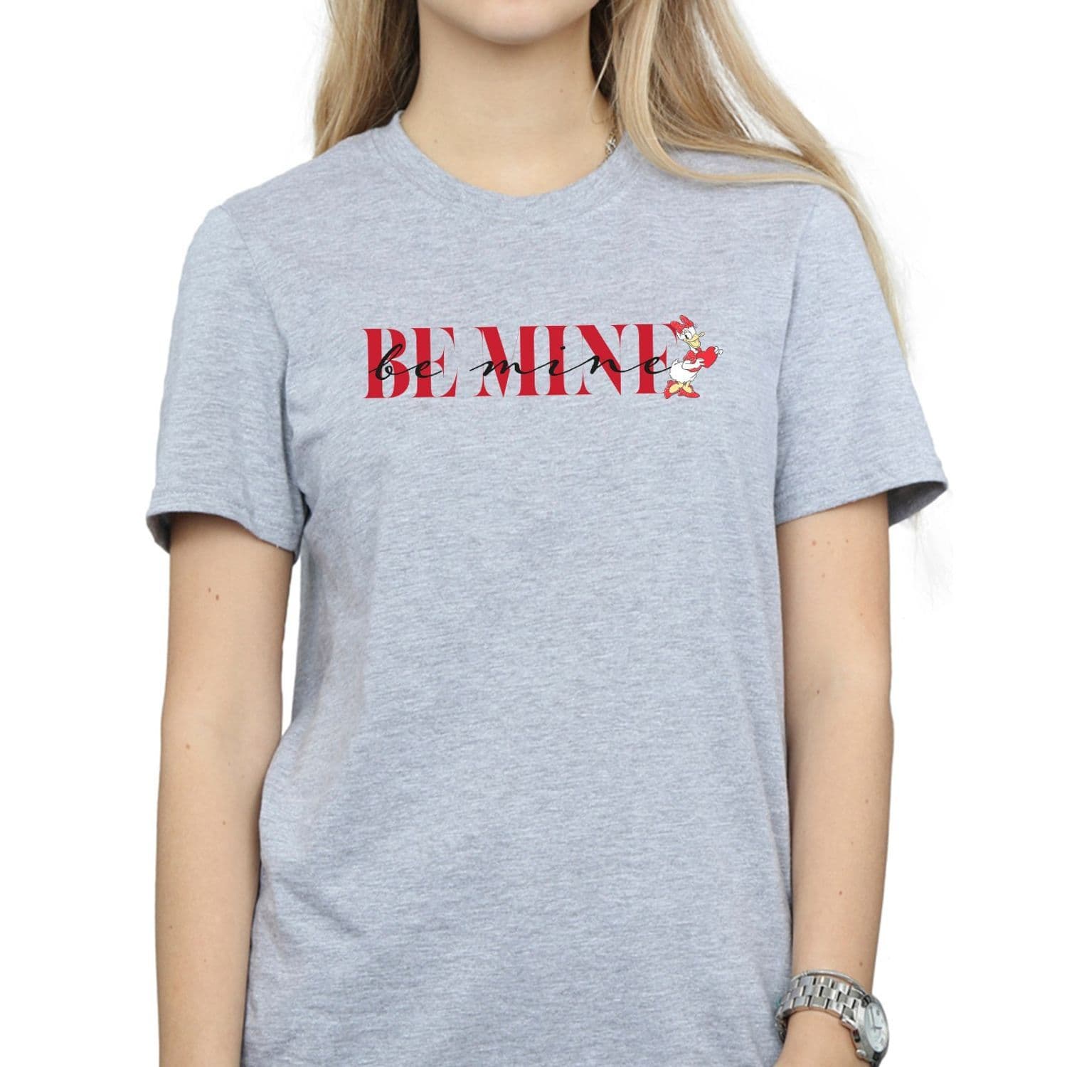 Be Mine Daisy Duck Boyfriend Valentine T Shirt