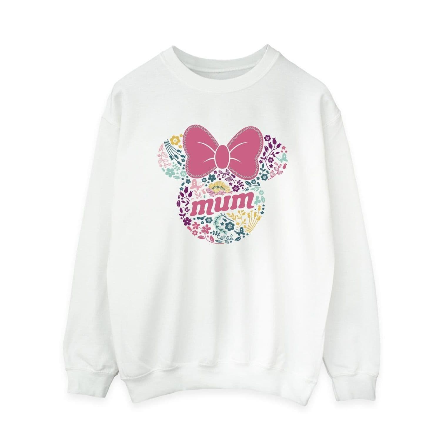 Mum Minnie Mouse Flower Sweatshirt