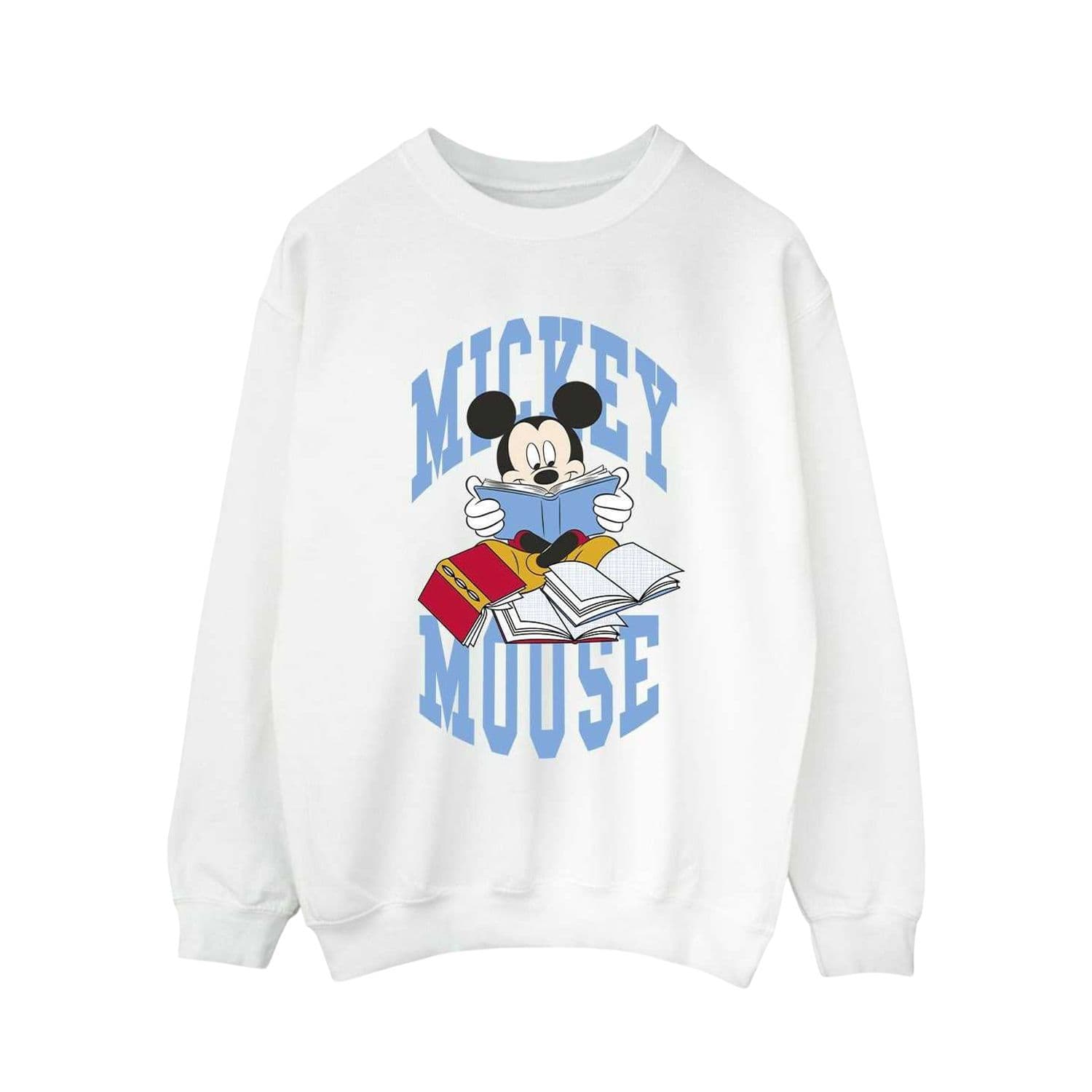 Mickey Mouse Reading Books Sweatshirt