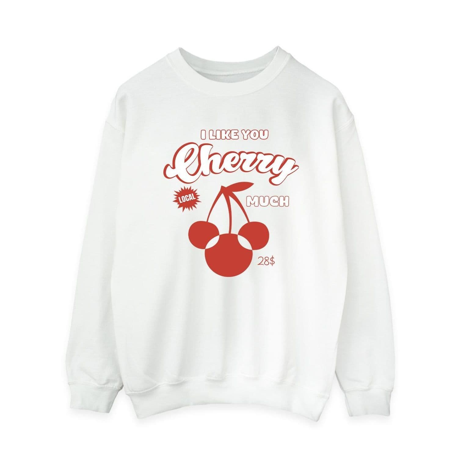 I Like You Cherry Much Minnie Mouse Sweatshirt
