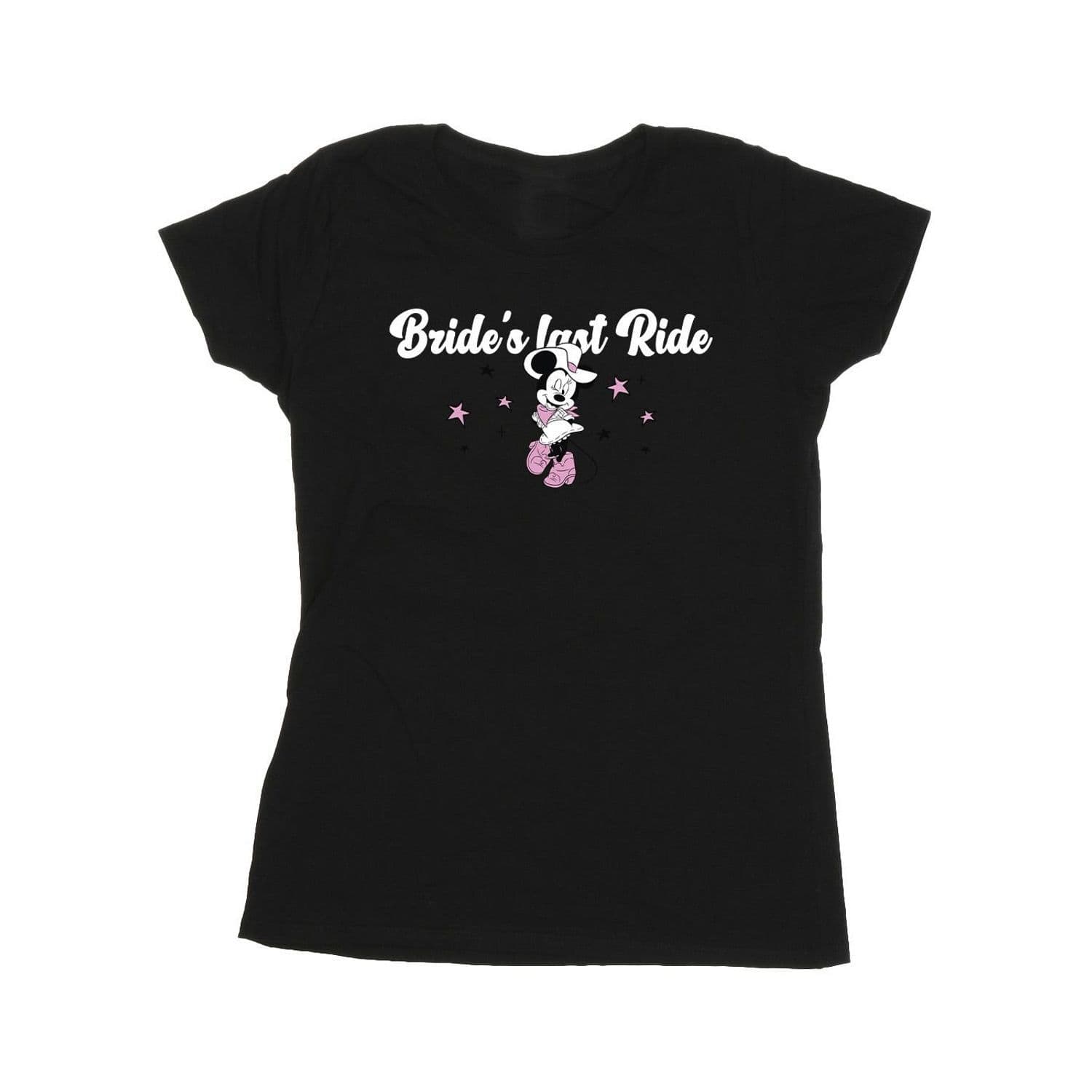 Bride´s Last Ride Minnie Mouse Cotton T Shirt