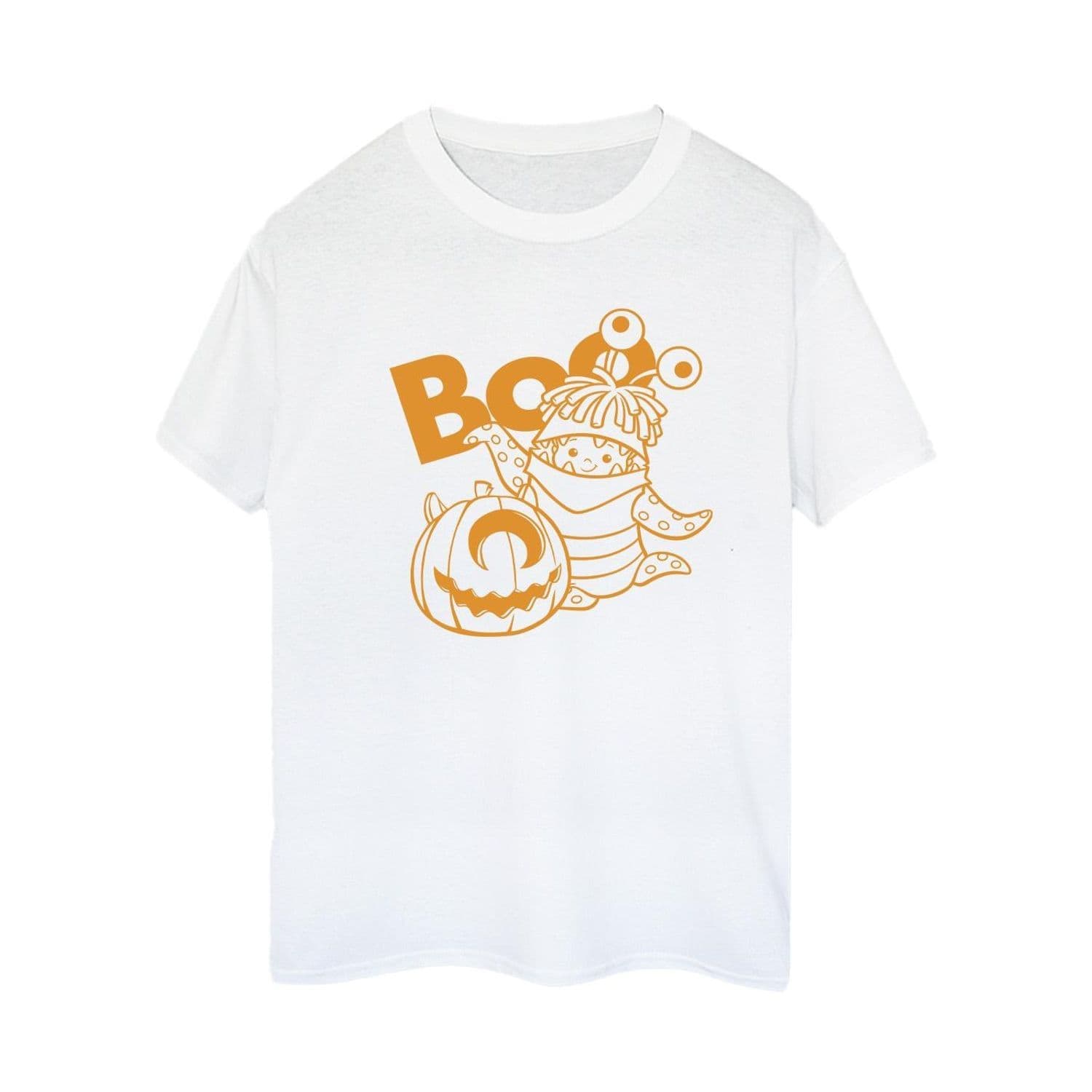 Boo Halloween Cotton Boyfriend T Shirt
