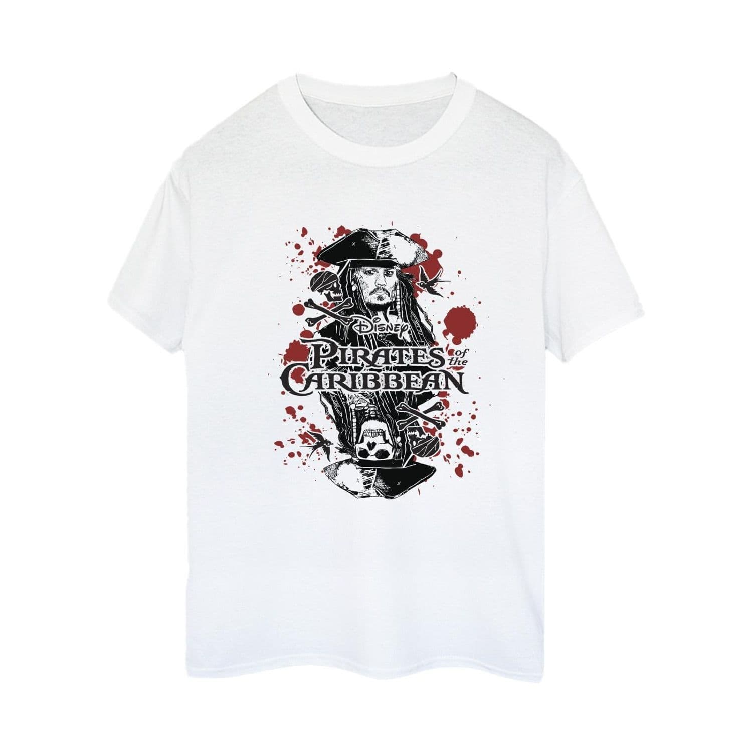 Jack Sparrow Cotton Boyfriend T Shirt