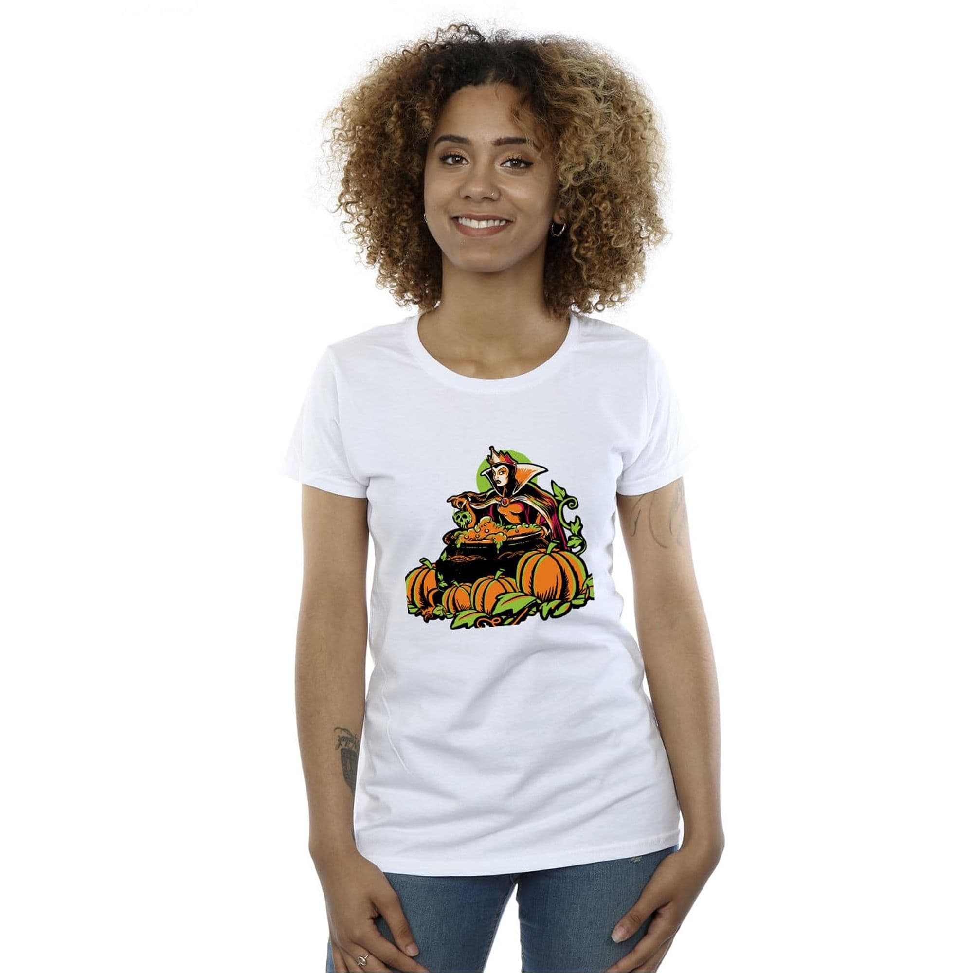 Evil Queen Villains Cotton Halloween T Shirt