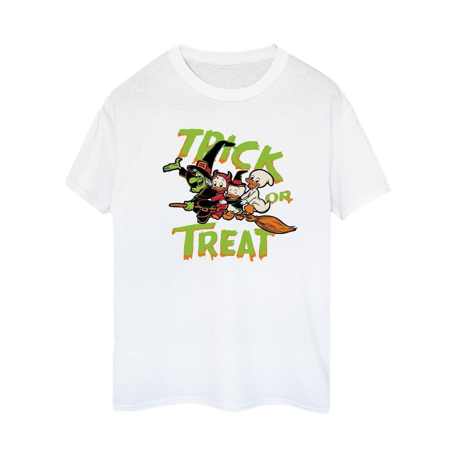 Trick Or Treat Cotton Boyfriend T Shirt