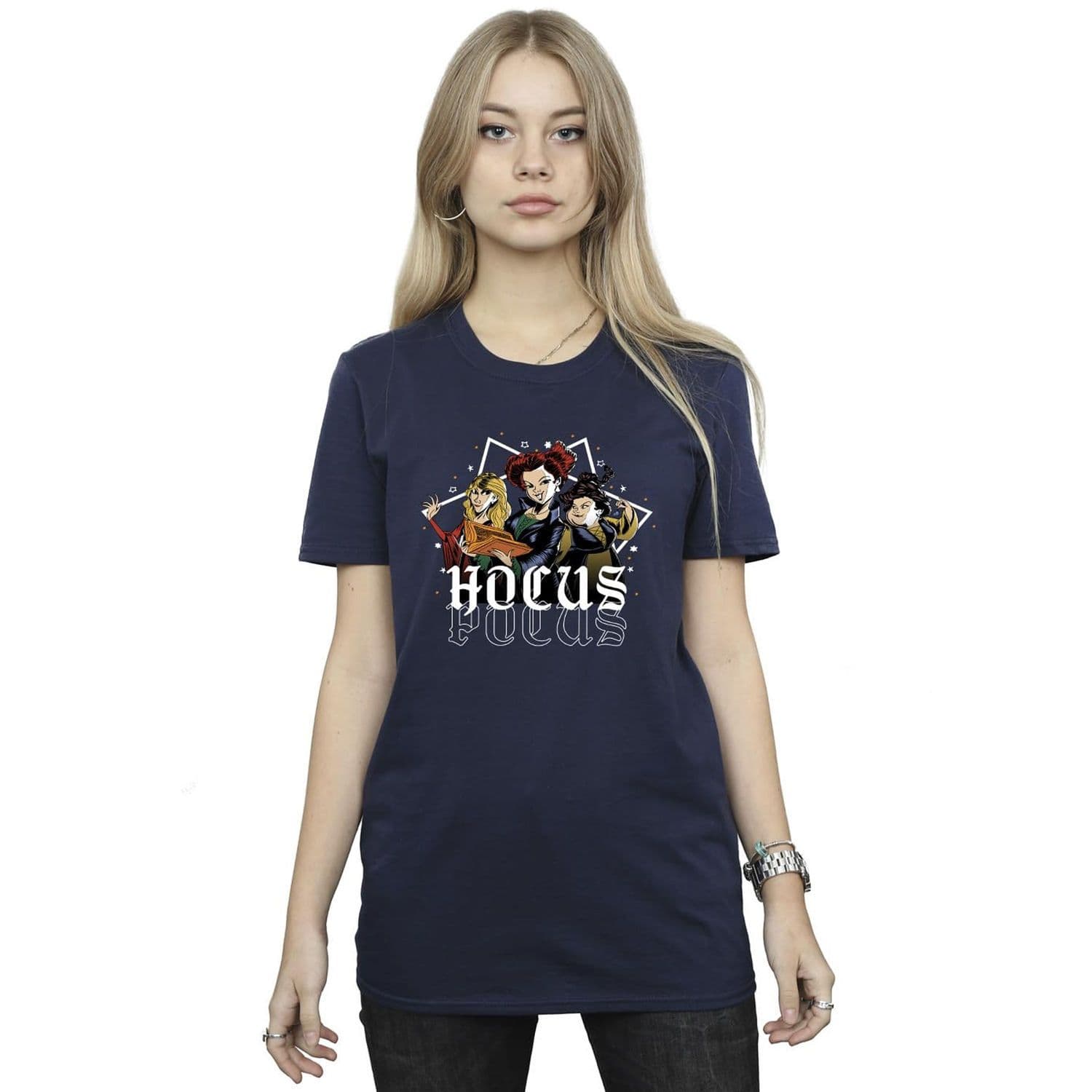 Stars Cotton Boyfriend T Shirt