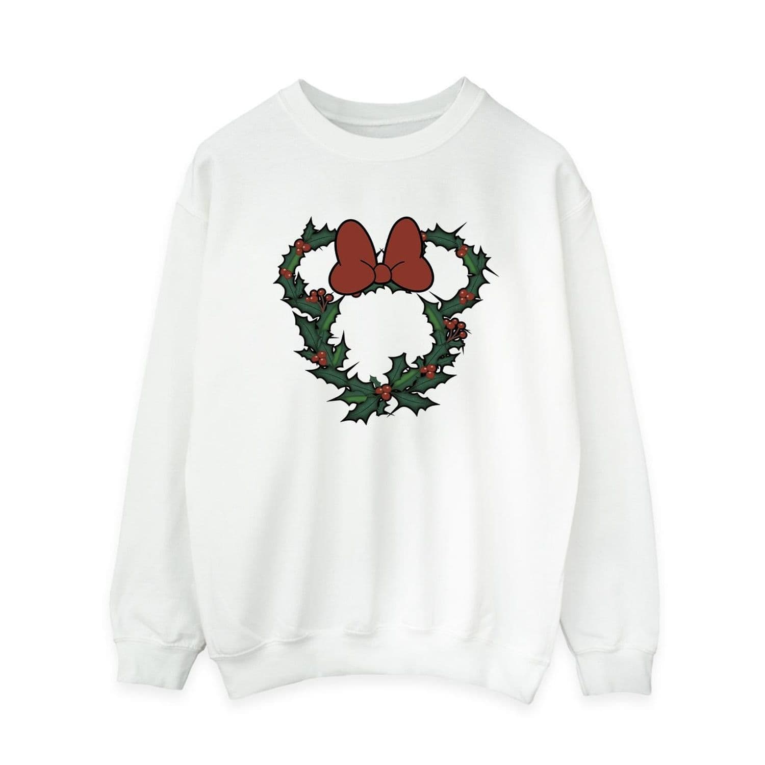 Minnie Mouse Wreath Sweatshirt