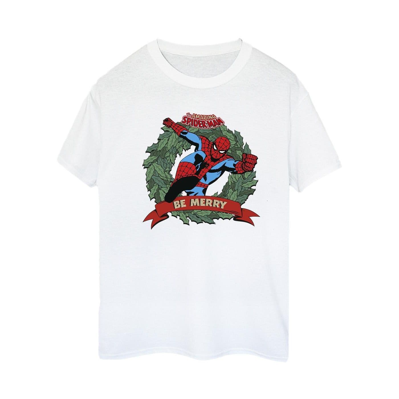 Be Merry Cotton Boyfriend T Shirt