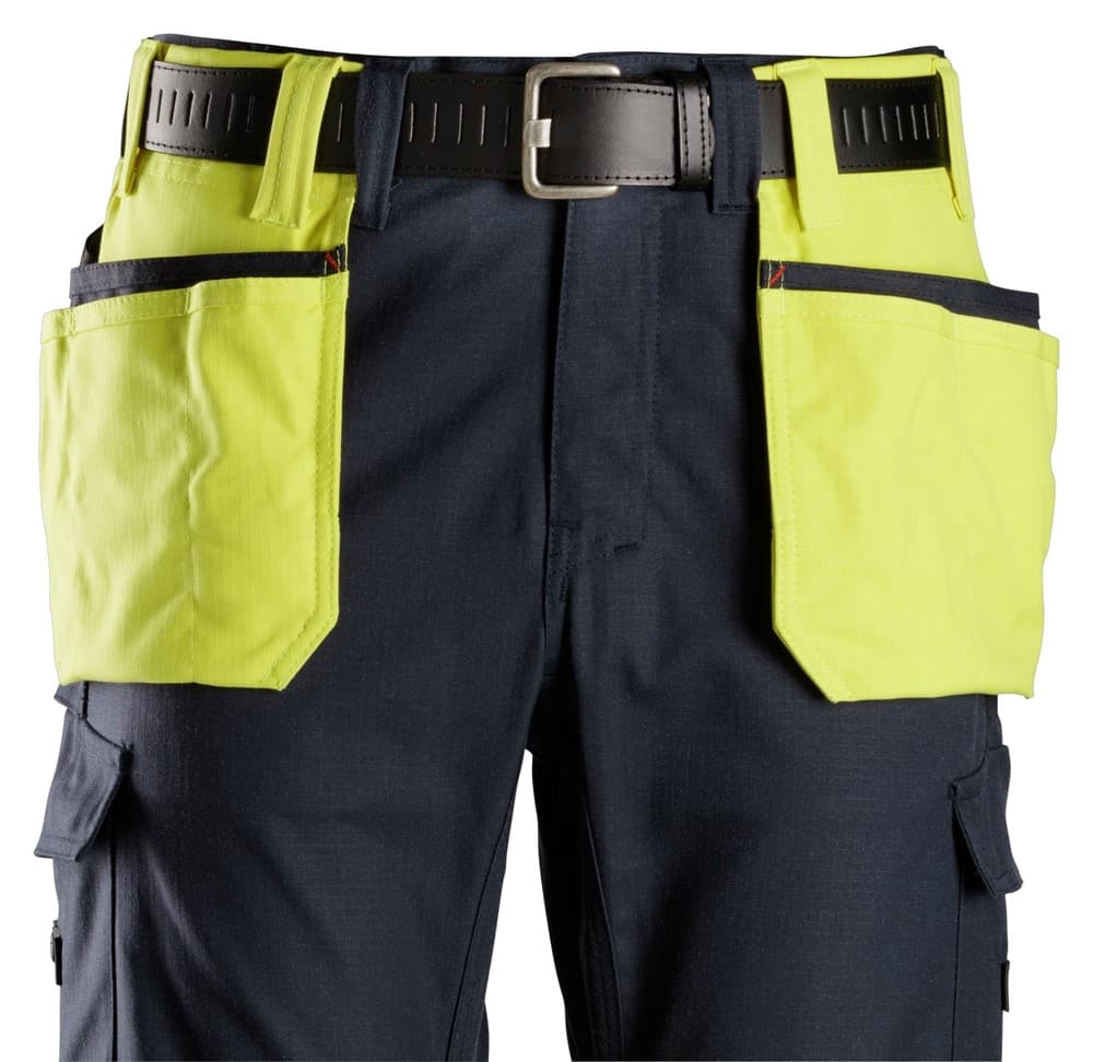 ProtecWork Holster pockets High Vis Yellow Navy