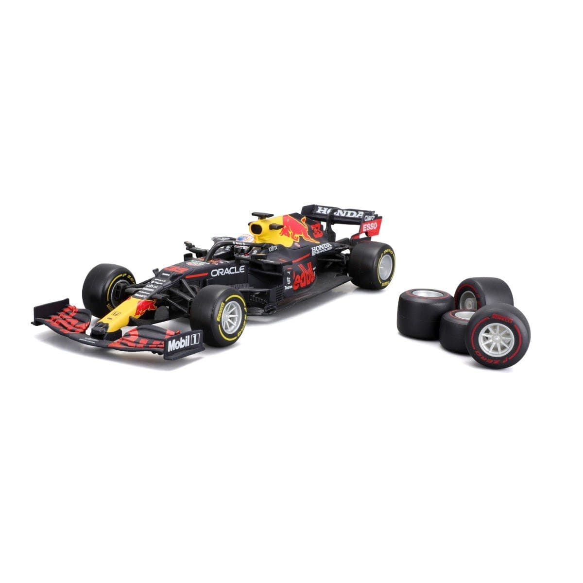 1 24 Bull Toy Tyre Changing Racing Car Verstappen Playset