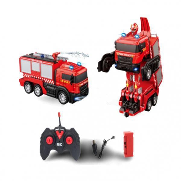 Light & Sound Tranforming Fire Engine
