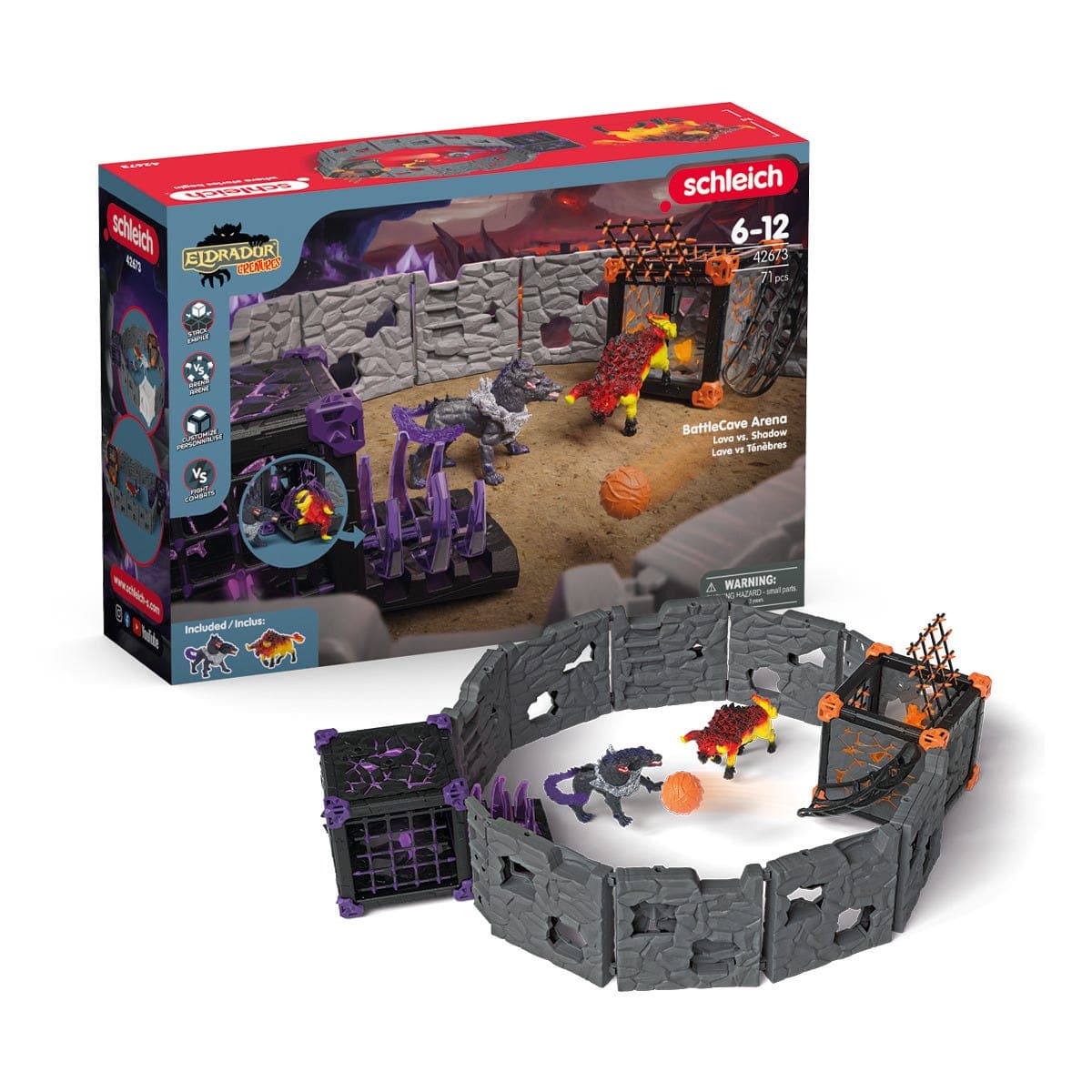 Battlecave Arena Lava Vs. Shadow