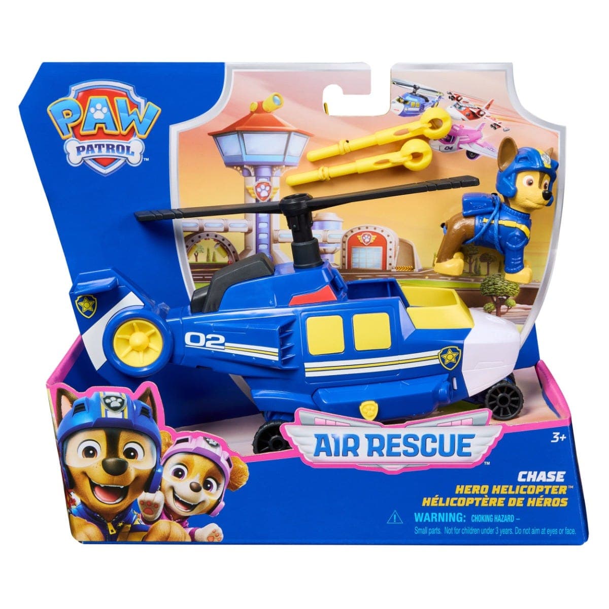 Paw Air Rescue Themed Vehicles Chase