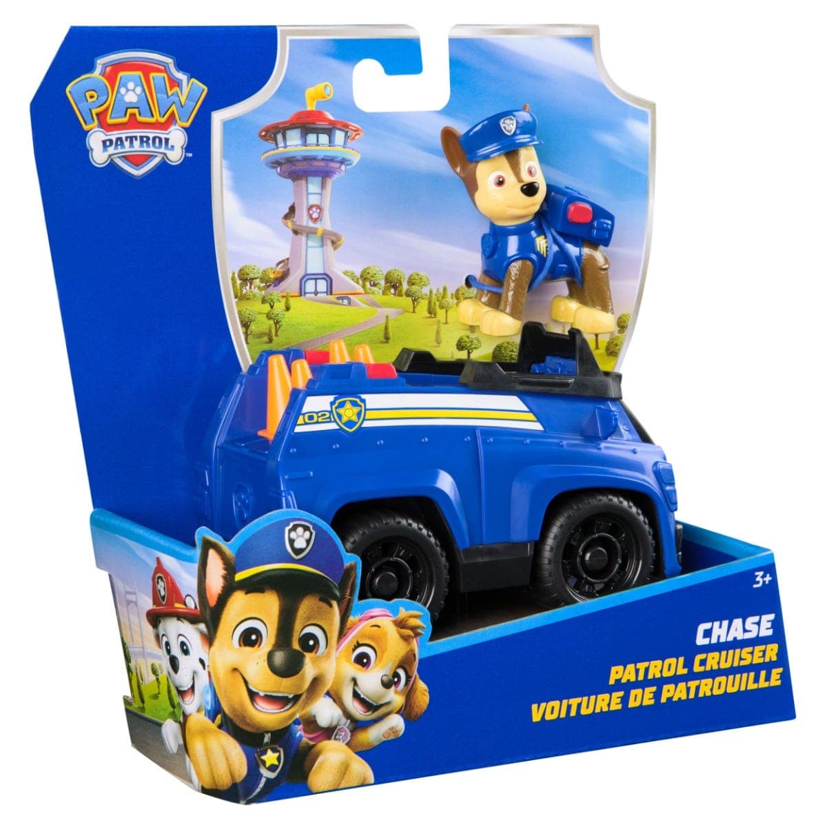 Paw Core Vehicles Chase